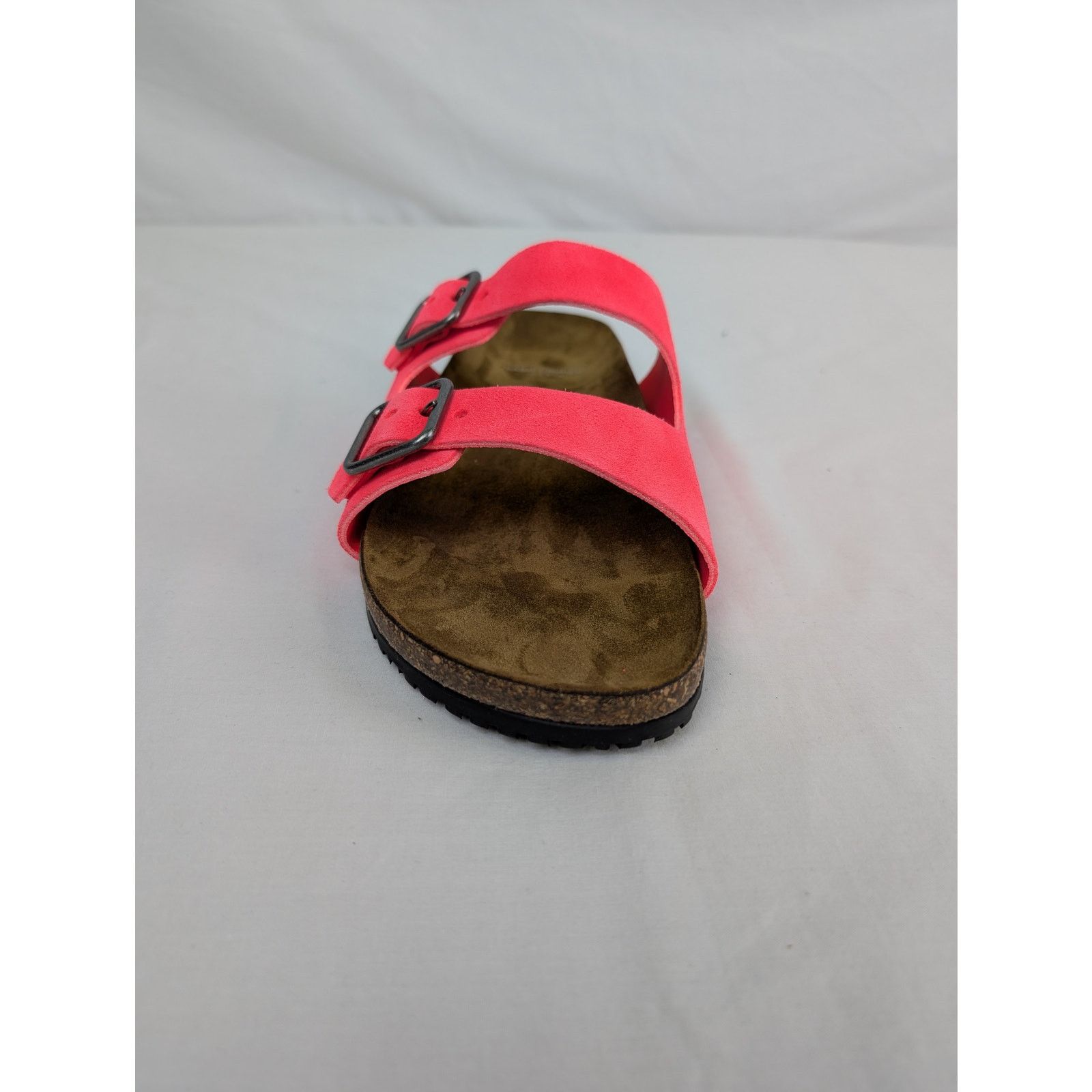 Saint Laurent Paris o1rshd1 Q:2 / Jimmy Double Buckle Slide Slipper Pink/Brown Size US 9 / EU 42 - 14 Thumbnail