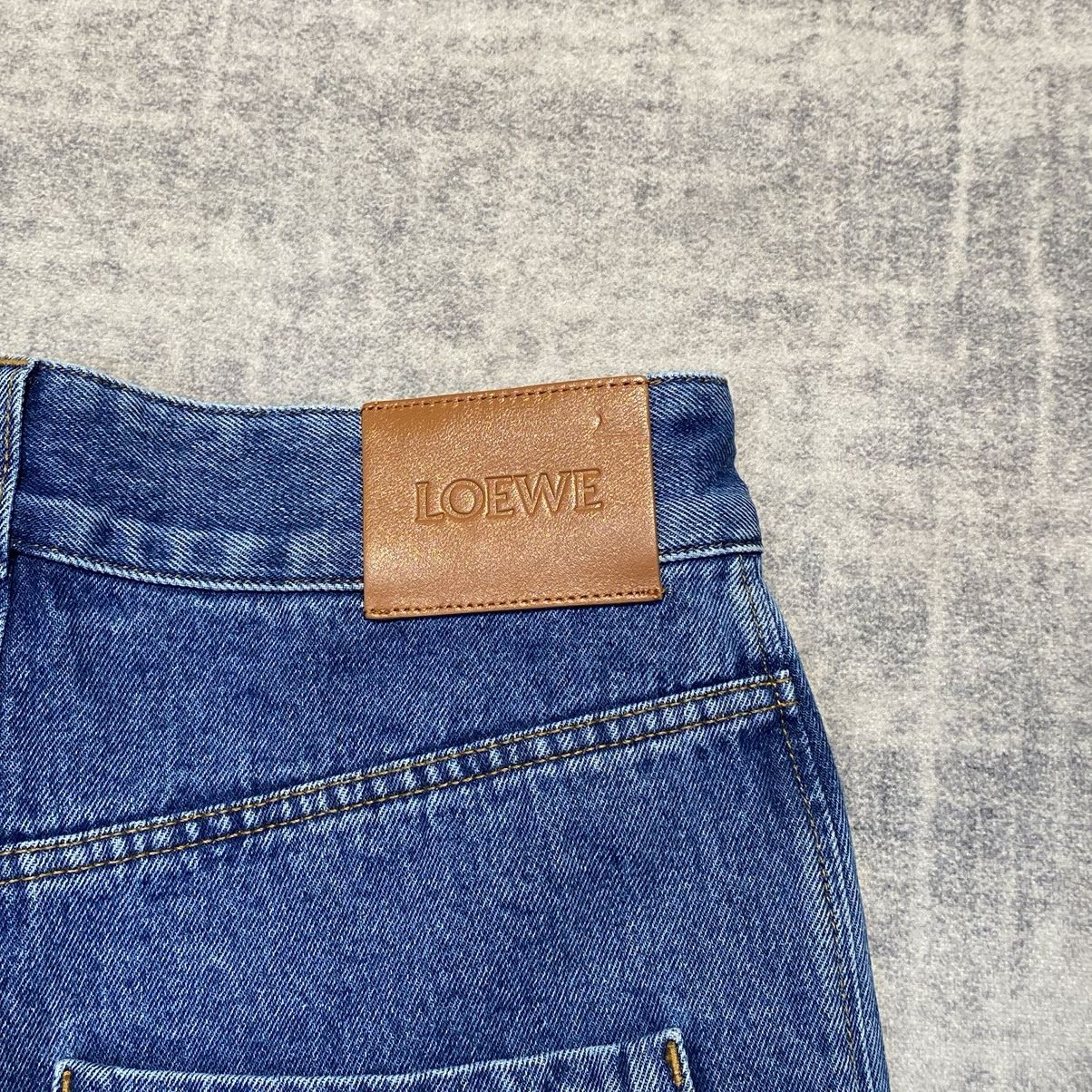Loewe LOEWE Anagram Baggy Jean Size 25" / US 0 / IT 36 - 6 Thumbnail