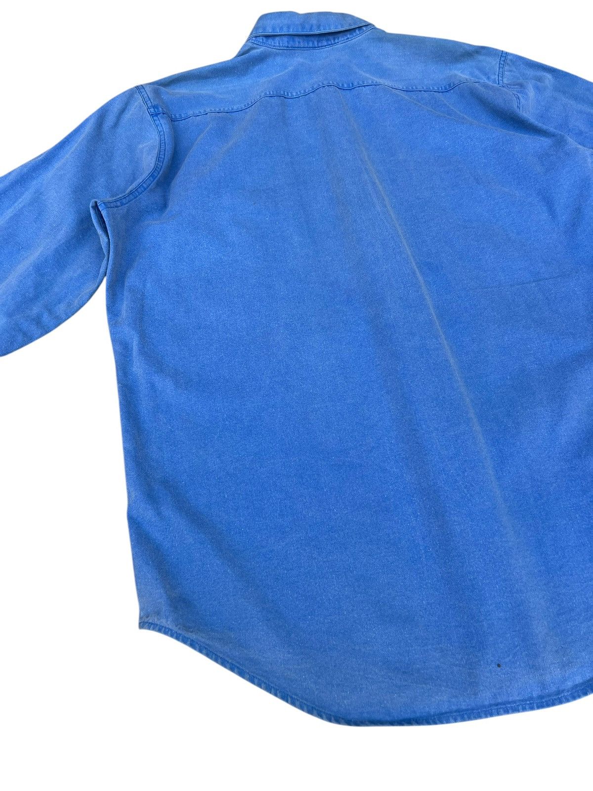 Patagonia Vintage 90s Patagonia Waxed Cotton Canvas Shirt Oversized Size US L / EU 52-54 / 3 - 23 Thumbnail