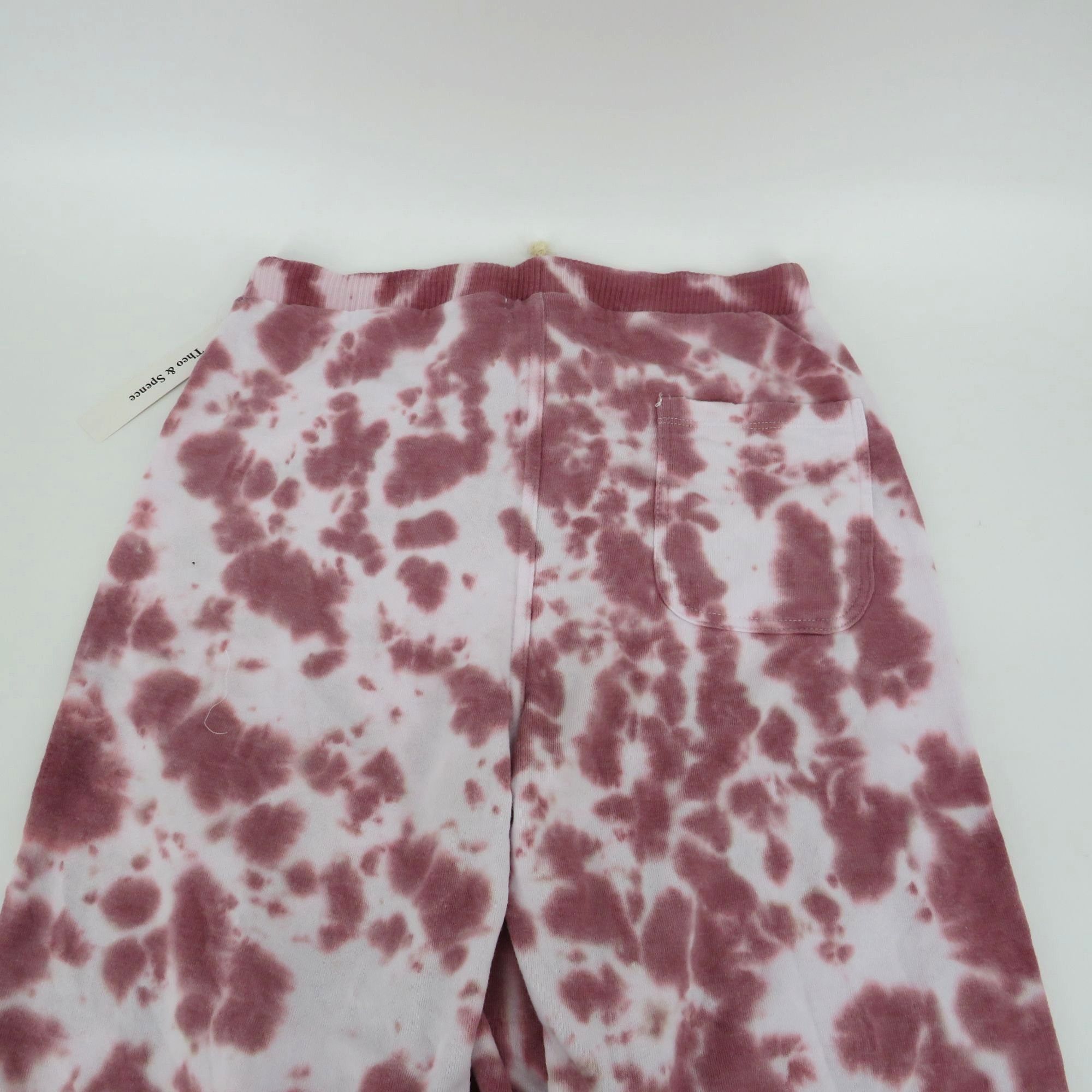Other Theo & Spence Tie-Dye Lounge Pants Small Pink White NWT $64 Size 30" / US 8 / IT 44 - 4 Thumbnail