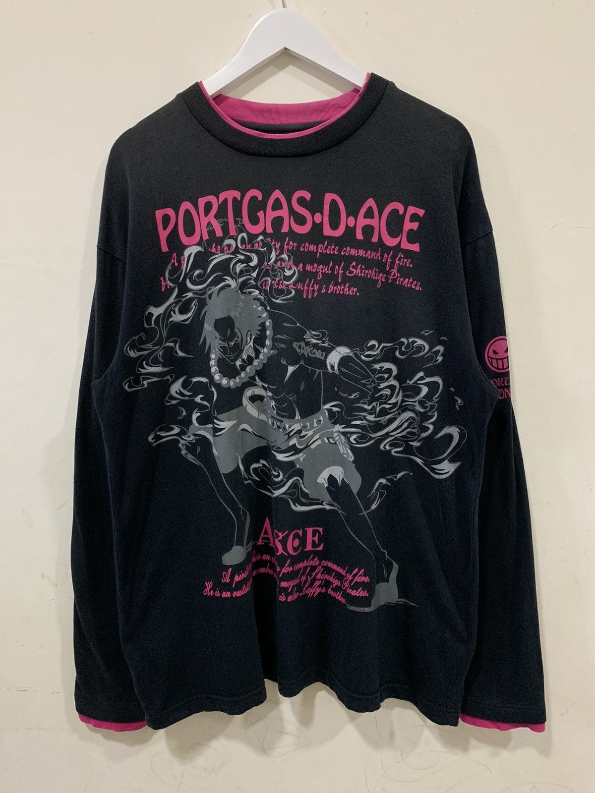 Anime Portgas D Ace One Piece Anime Tee Size US XXL / EU 58 / 5 - 1 Thumbnail