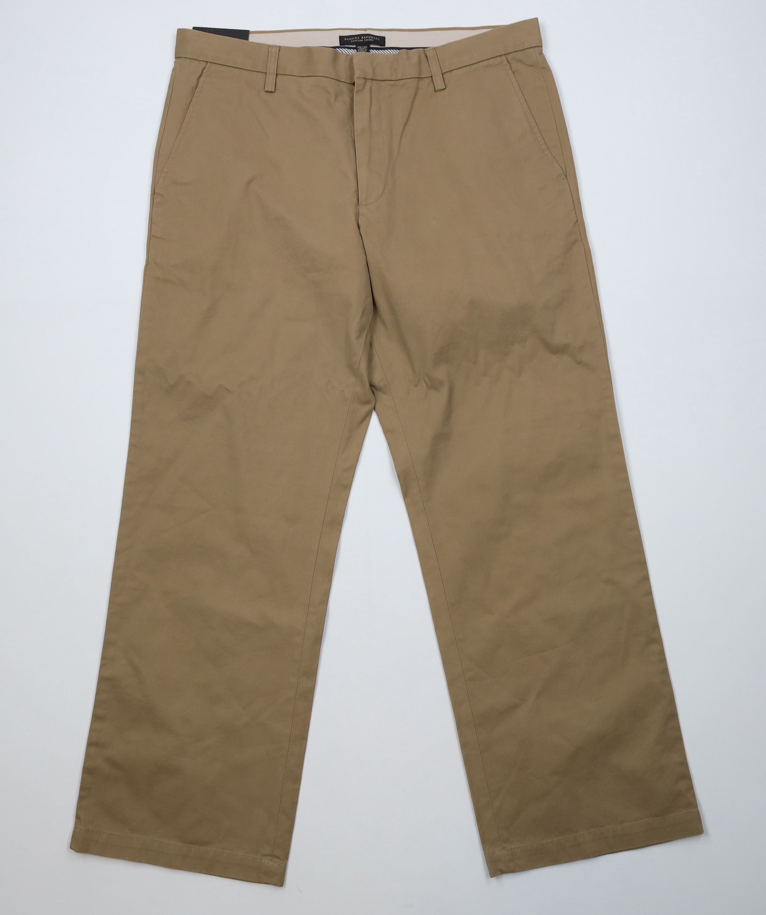 Banana Republic Deadstock Vintage Y2K Banana Republic Wide Leg Chino Pants Size US 35 - 1 Thumbnail