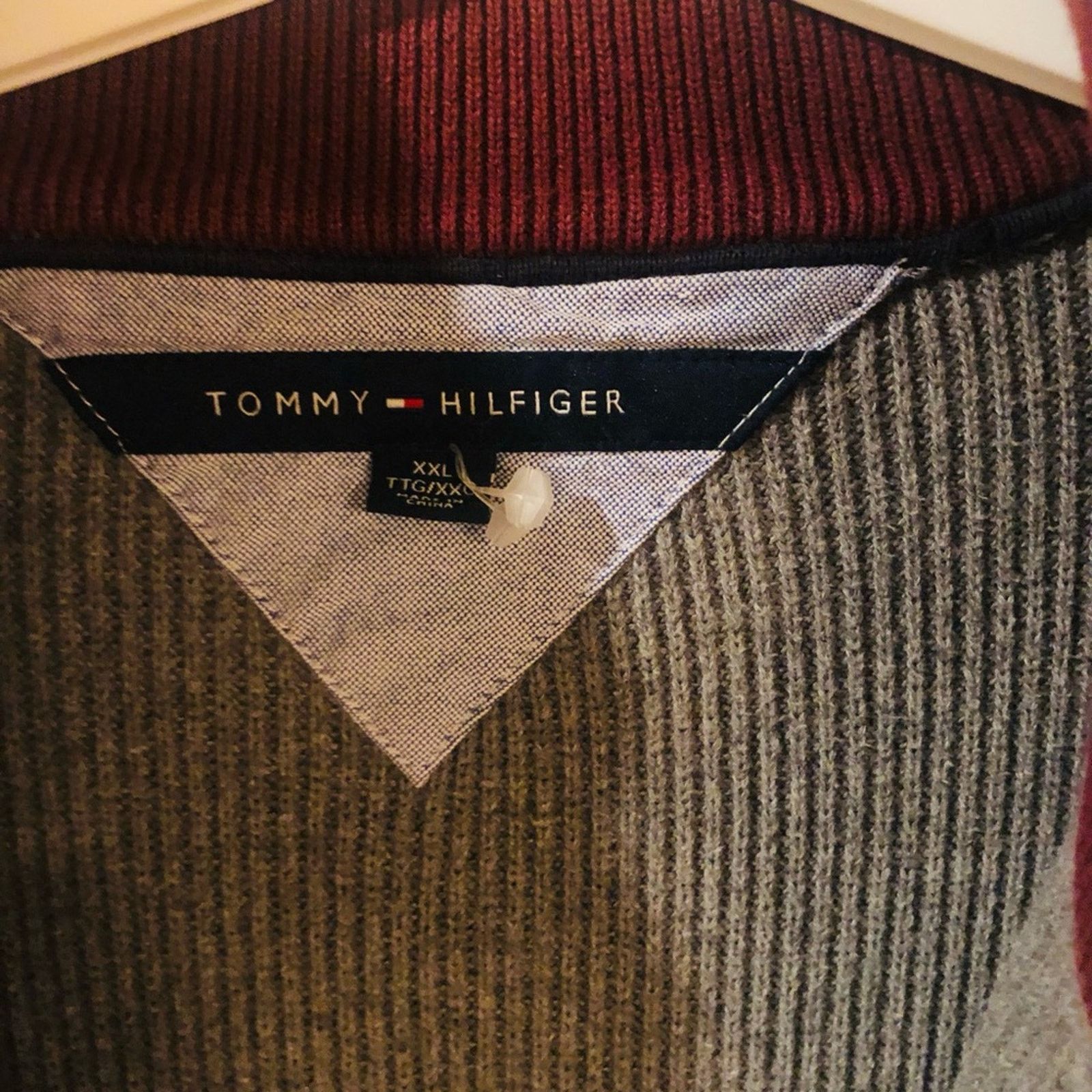 Tommy Hilfiger Tommy Hilfiger zip up sweater. Grey size xxl Size US XXL / EU 58 / 5 - 5 Thumbnail