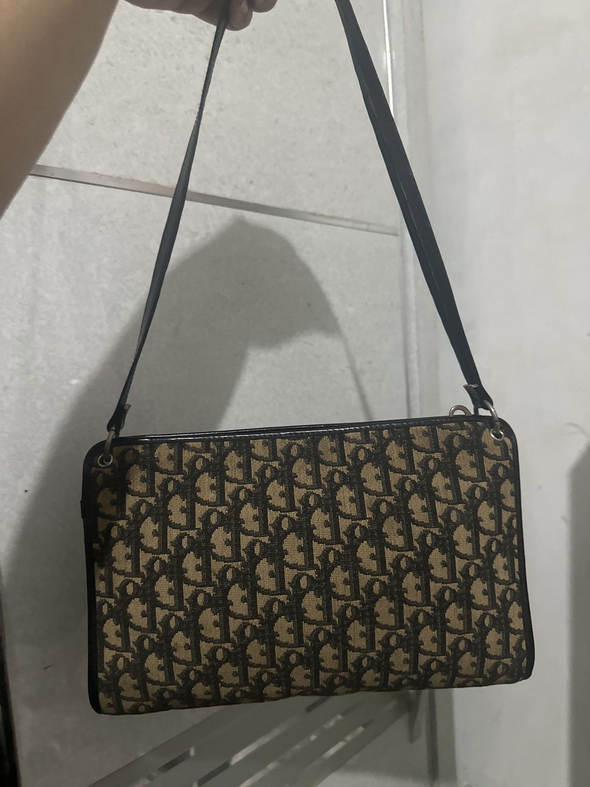 Dior Christian Dior Vintage Oblique Canvas Monogram shoulder bag Size ONE SIZE - 2 Thumbnail