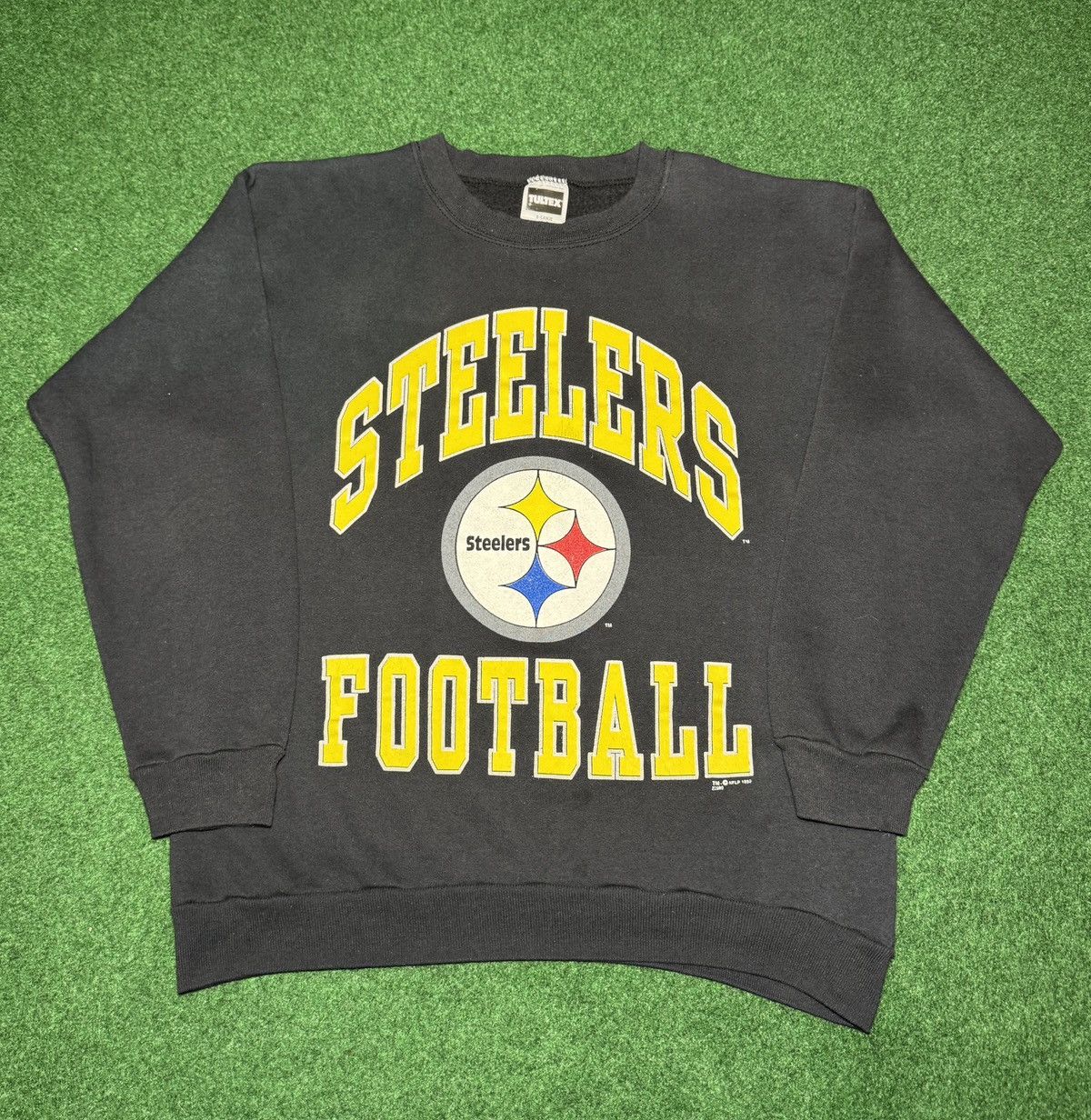 Tultex Vintage 90s Pittsburgh Steelers Retro Tultex Sweatshirt Size US XL / EU 56 / 4 - 1 Thumbnail