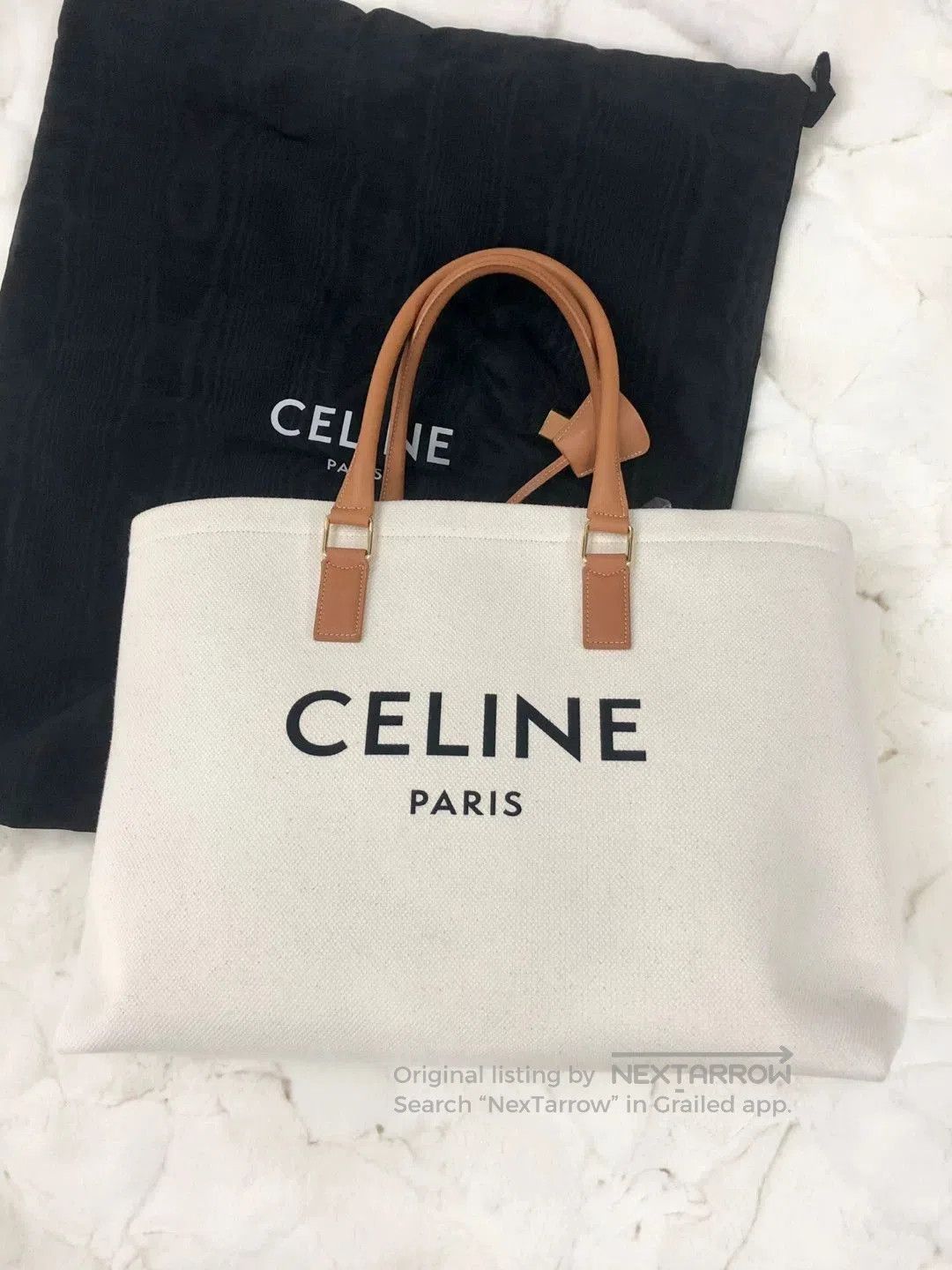 Celine Celine 20AW Canvas Tote Bag. Size ONE SIZE - 1 Thumbnail