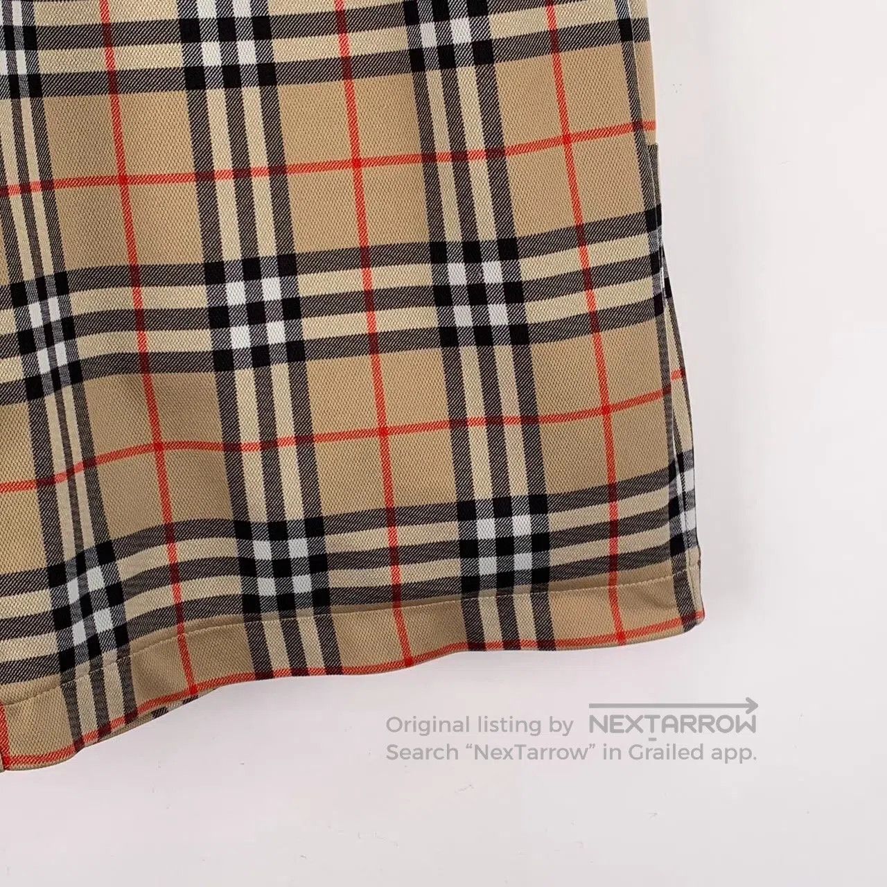 Burberry Burberry size M Brown Classic Plaid Design Casual Shorts| Size US 27 - 4 Thumbnail