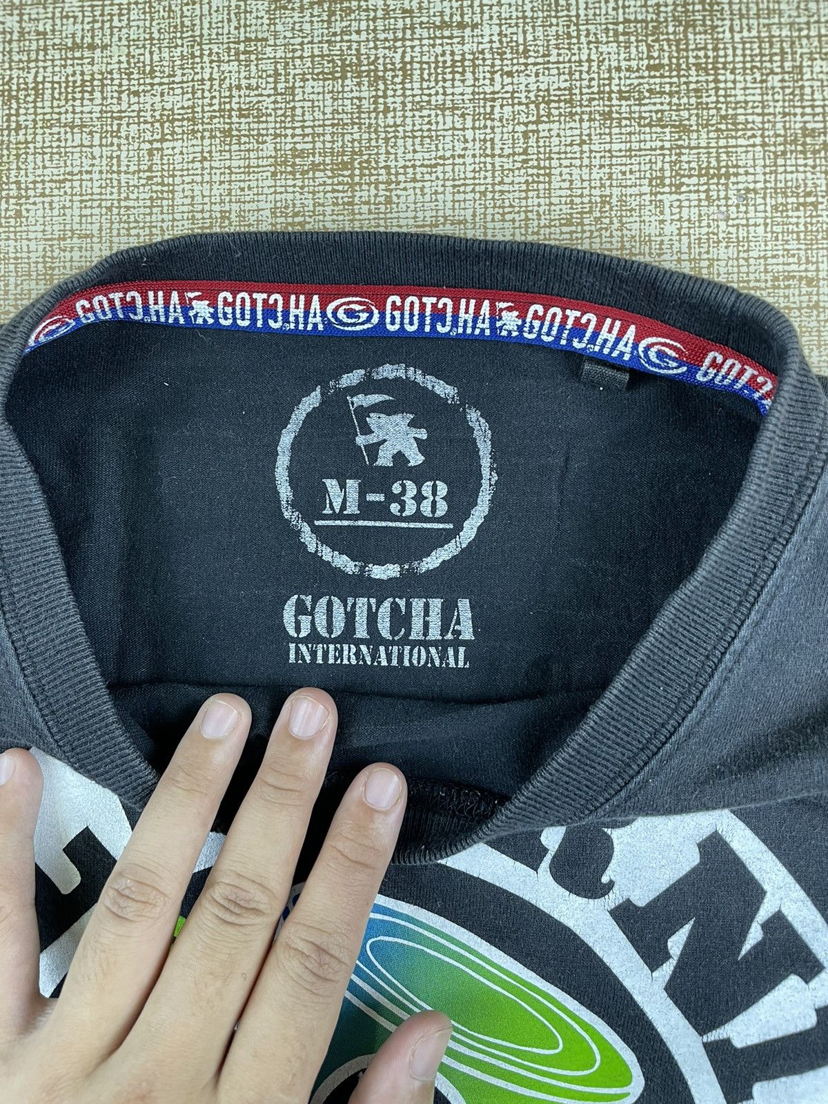 Gotcha × Vintage Vintage GOTCHA California Surf Style Tshirt Size US S / EU 44-46 / 1 - 9 Thumbnail