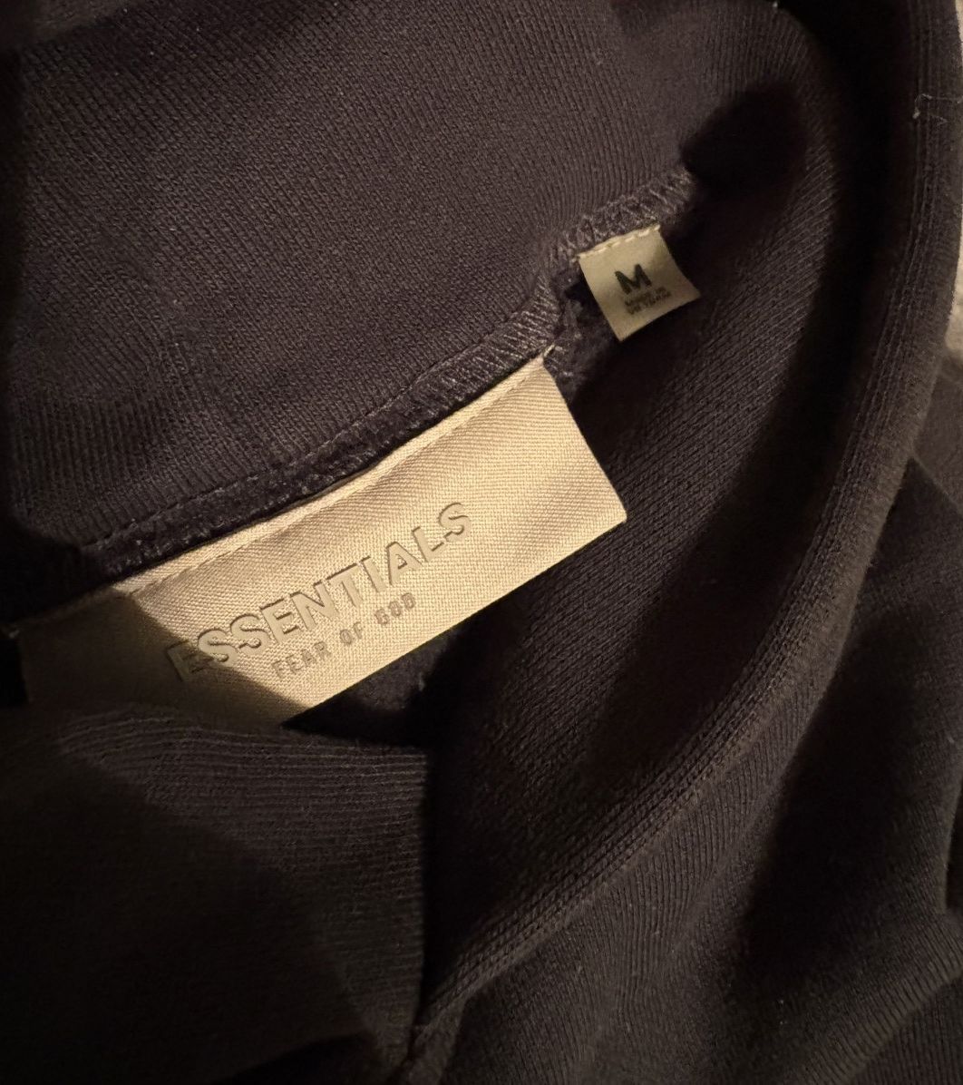 Essentials Essential Black Hoodie Size US M / EU 48-50 / 2 - 2 Thumbnail