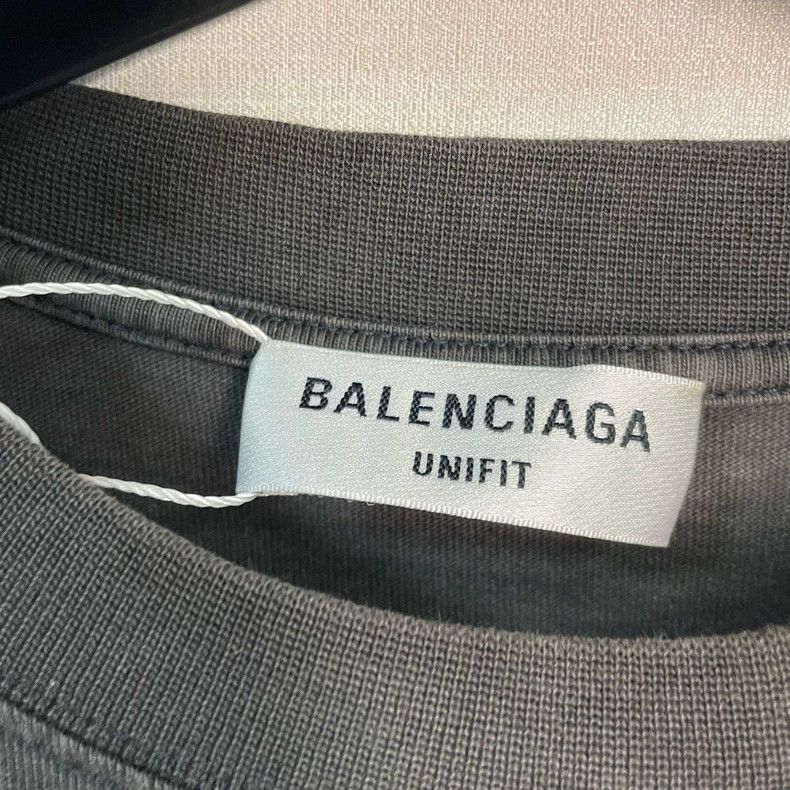 Balenciaga Balenciaga Double Hook Embroidered Short Sleeve Size US L / EU 52-54 / 3 - 3 Thumbnail