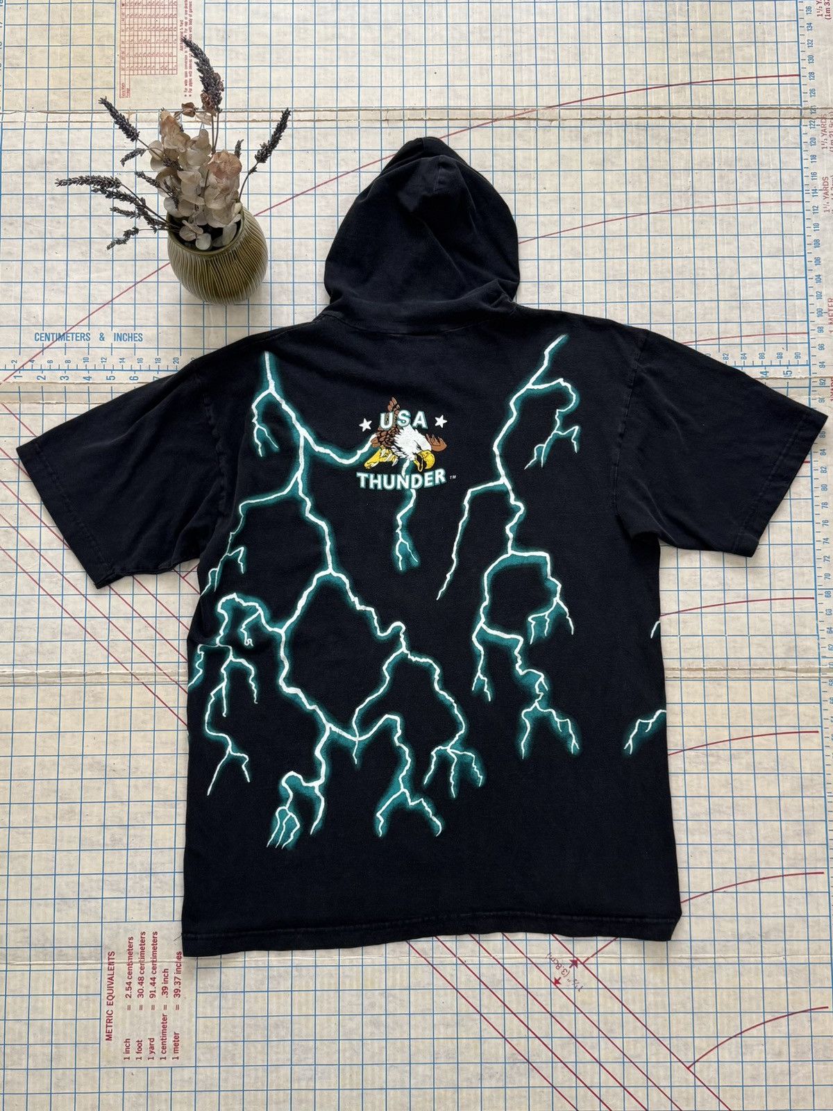 Vintage Vintage American Thunder Dragon Hoodie T-Shirt Mens Large Size US L / EU 52-54 / 3 - 7 Thumbnail