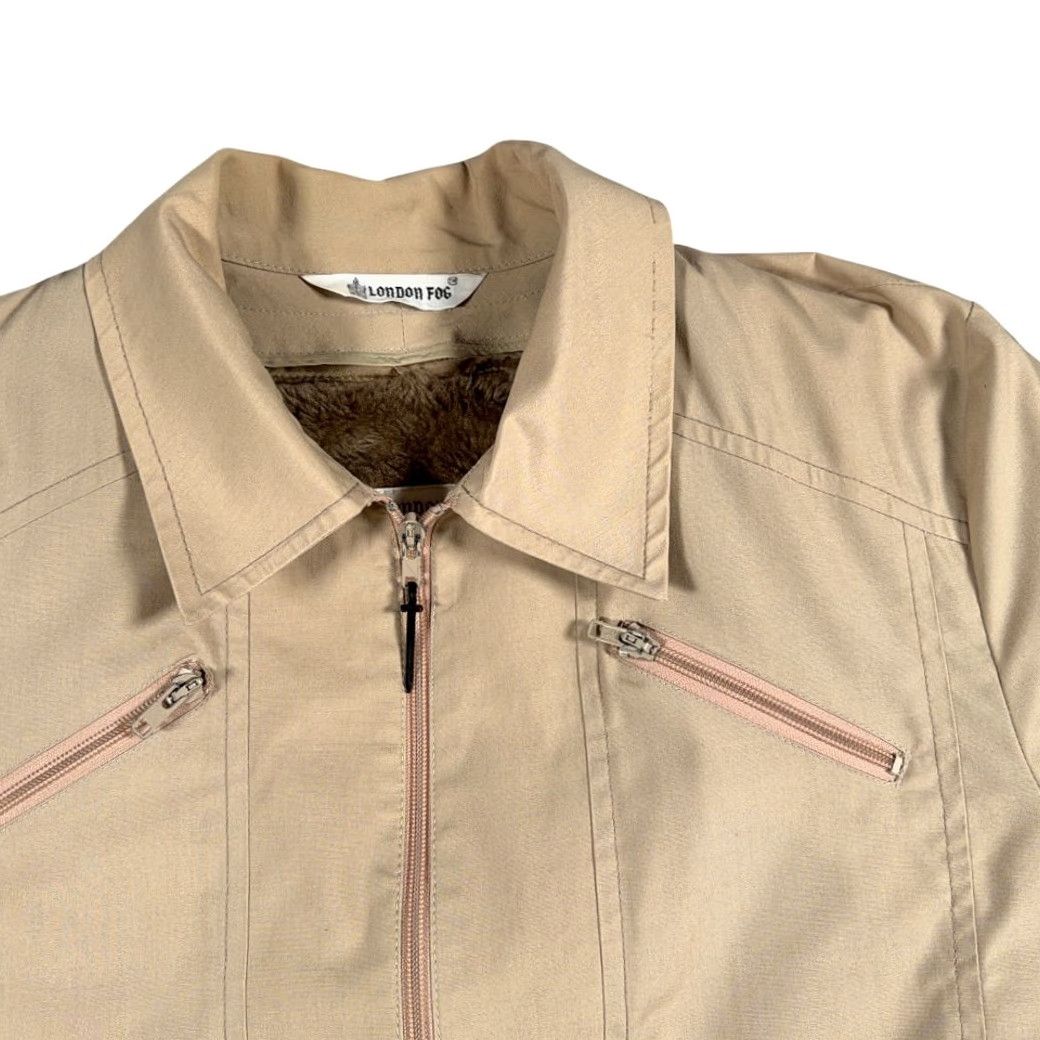 London Fog VINTAGE London Fog Jacket Casual Mens Brown 70s Faux Fur Pile Lining Zip Front 42 LONG M Size US M / EU 48-50 / 2 - 2 Thumbnail