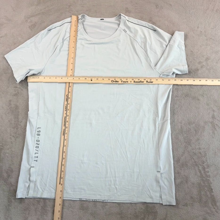 Lululemon Lululemon Always Agile Performance T Shirt Men 2XL Gray Crew Neck Short Sleeve Logo Basic Athletic Fit Activewear Workout Training Gym NWOT Size US XXL / EU 58 / 5 - 4 Thumbnail