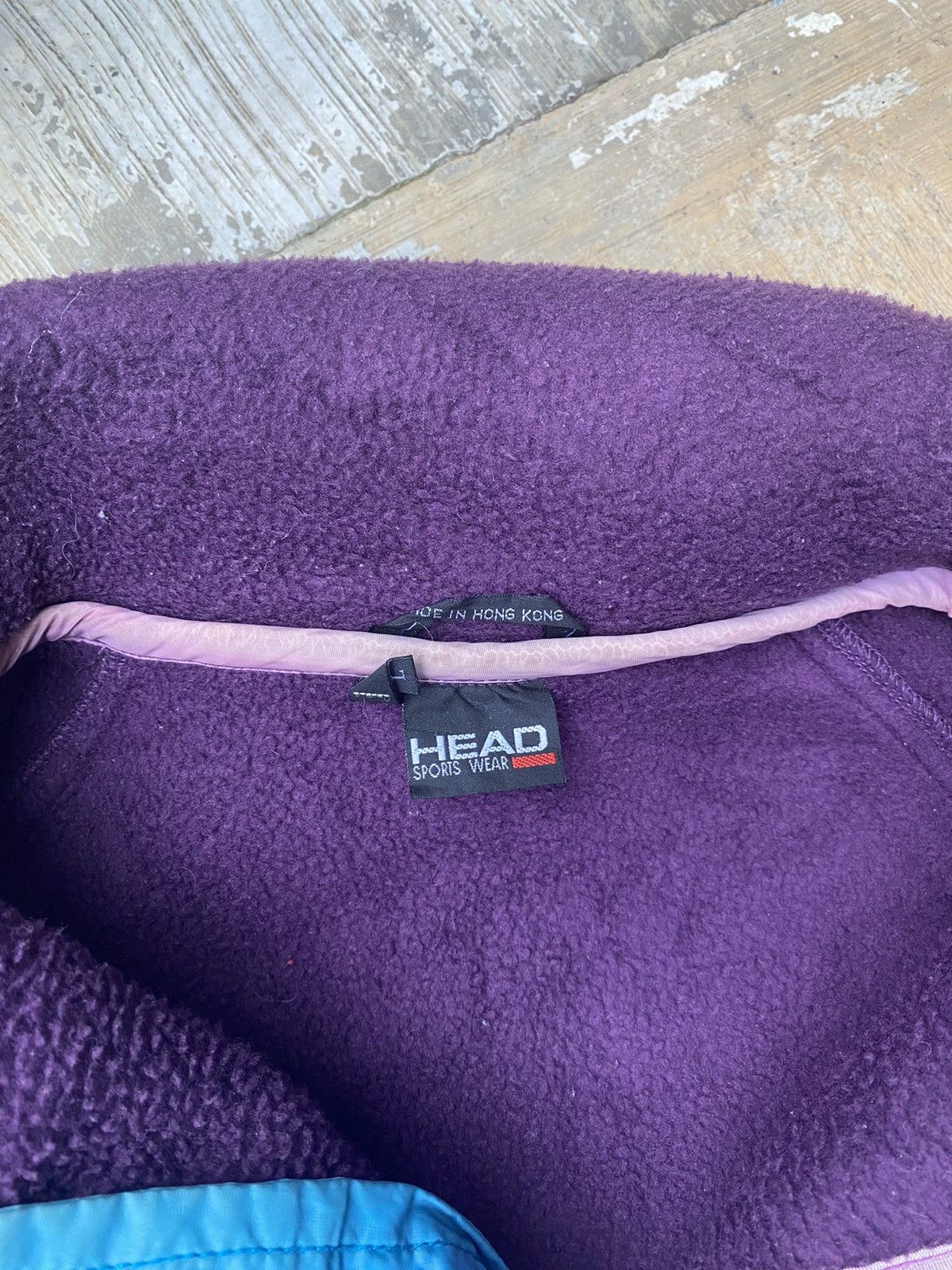 Japanese Brand AW HEAD Sport Wear Fleece Jacket Size US L / EU 52-54 / 3 - 9 Thumbnail