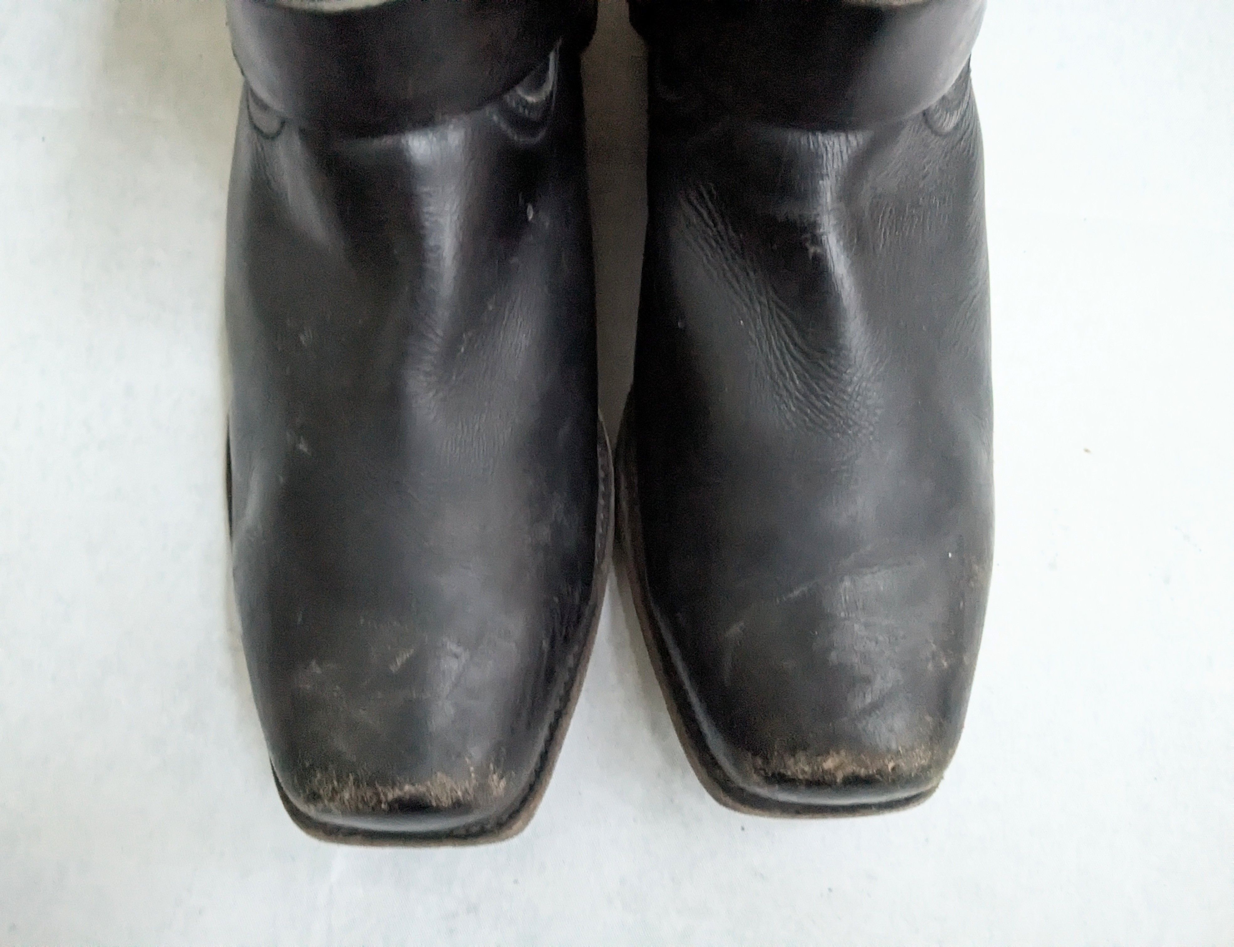 Frye Frye Harness Boots Brown 13 M Leather Buckle Size US 13 / EU 46 - 4 Thumbnail