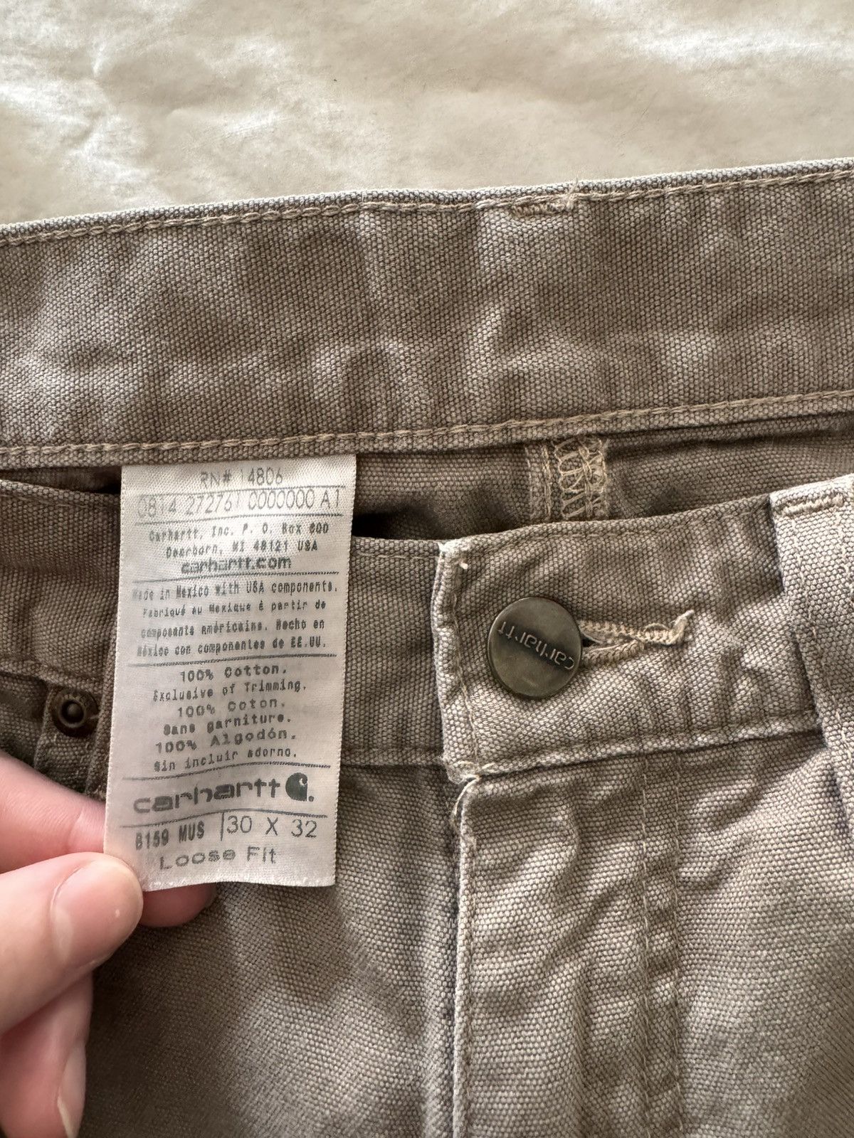 Carhartt × Vintage Vintage Carhartt Workpants Size US 30 / EU 46 - 5 Thumbnail