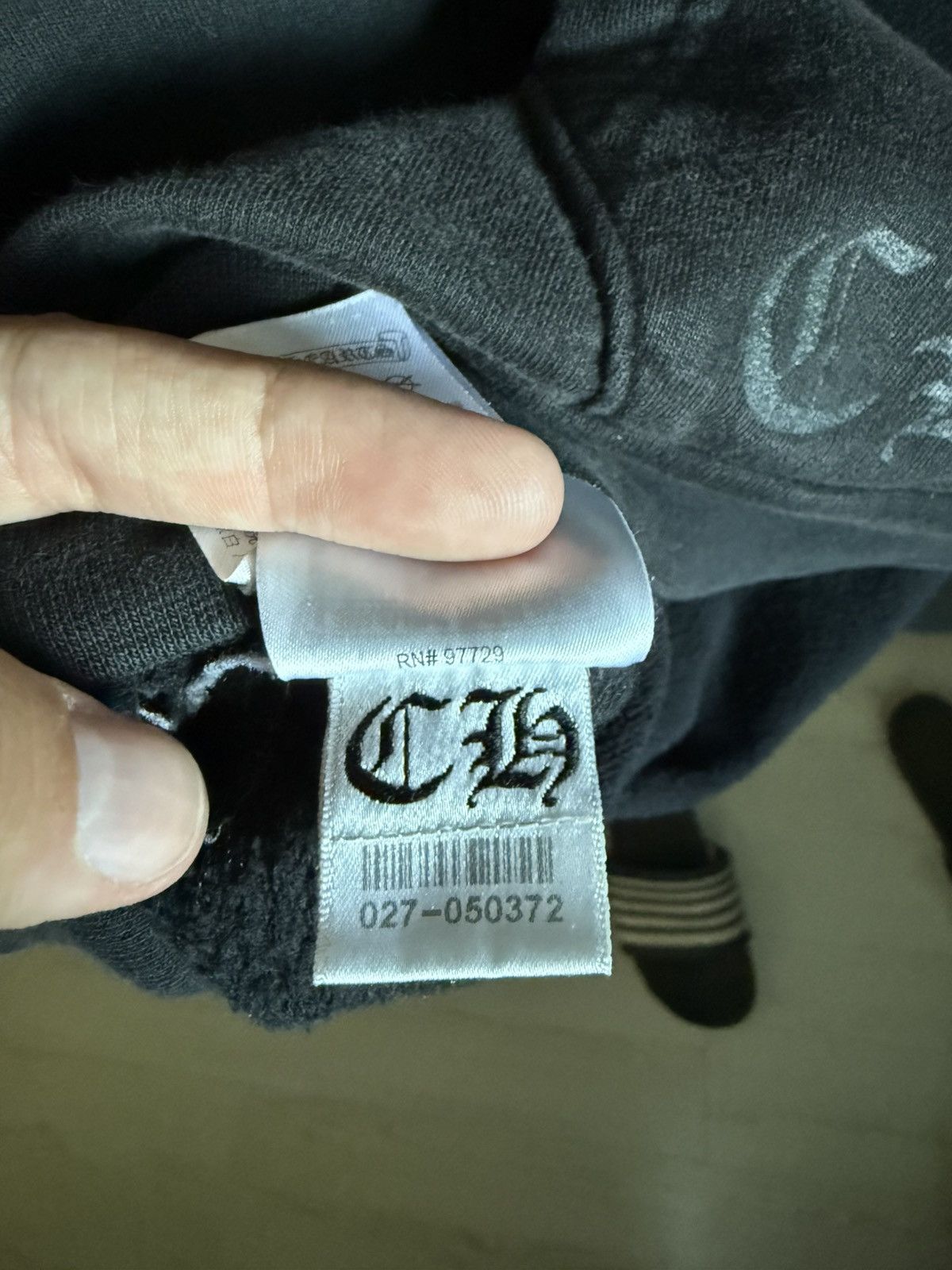 Chrome Hearts Chrome Hearts Online Exclusive Red on Black Hoodie - USA Size US M / EU 48-50 / 2 - 8 Thumbnail