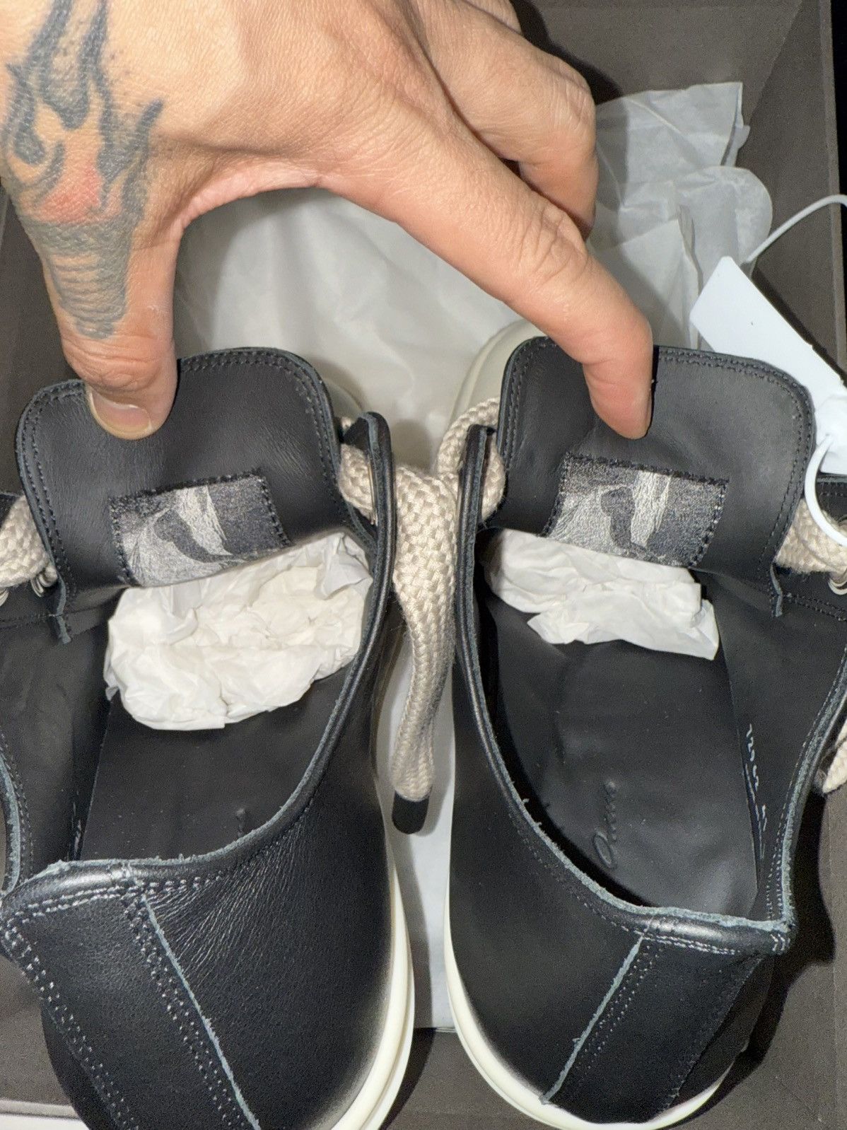 Rick Owens Rick Owen’s jumbo lace sneakers Size US 7 / EU 40 - 10 Thumbnail