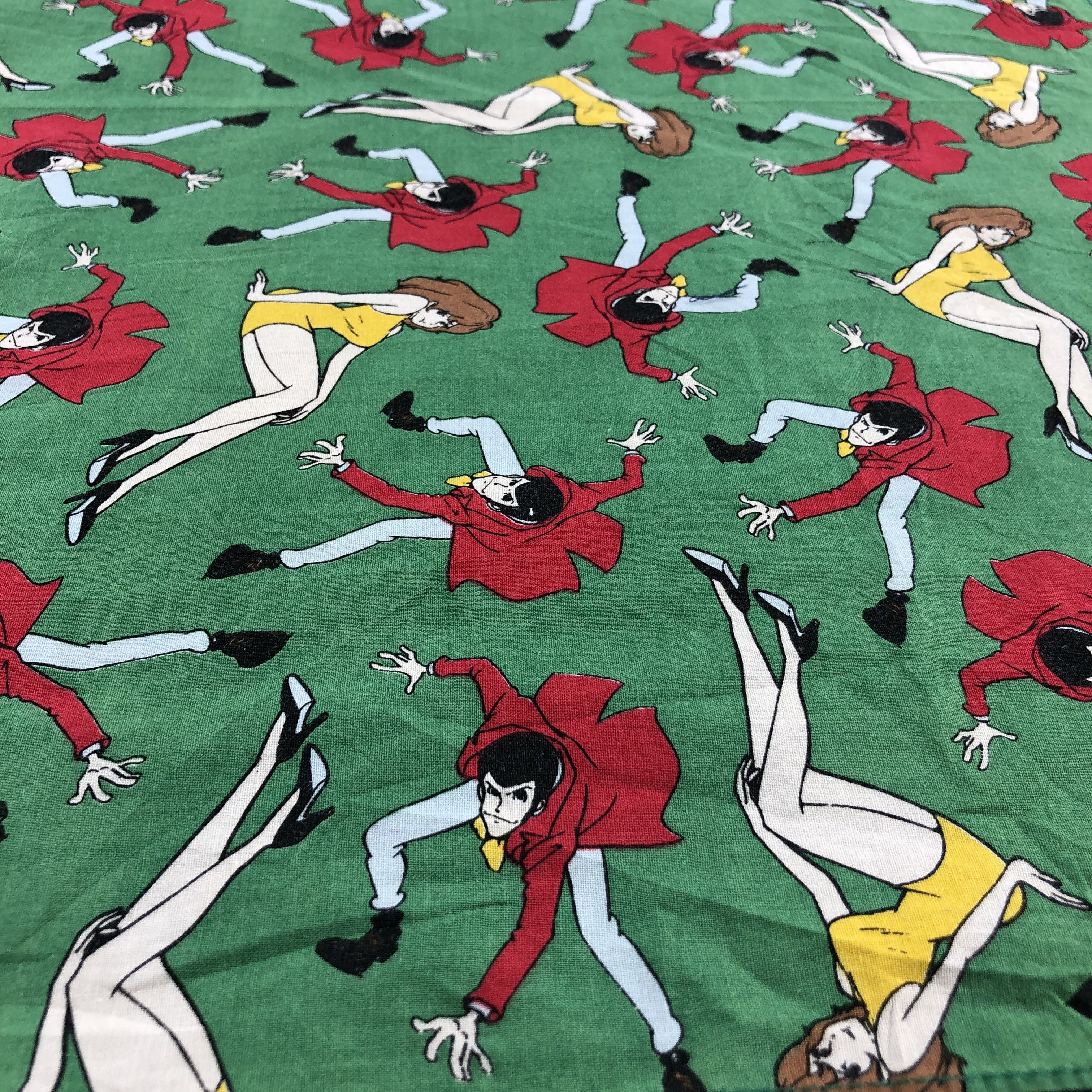 Anime Arsane Lupin X Esso Handkerchief Neckerchief Bandana X33 Size ONE SIZE - 2 Thumbnail