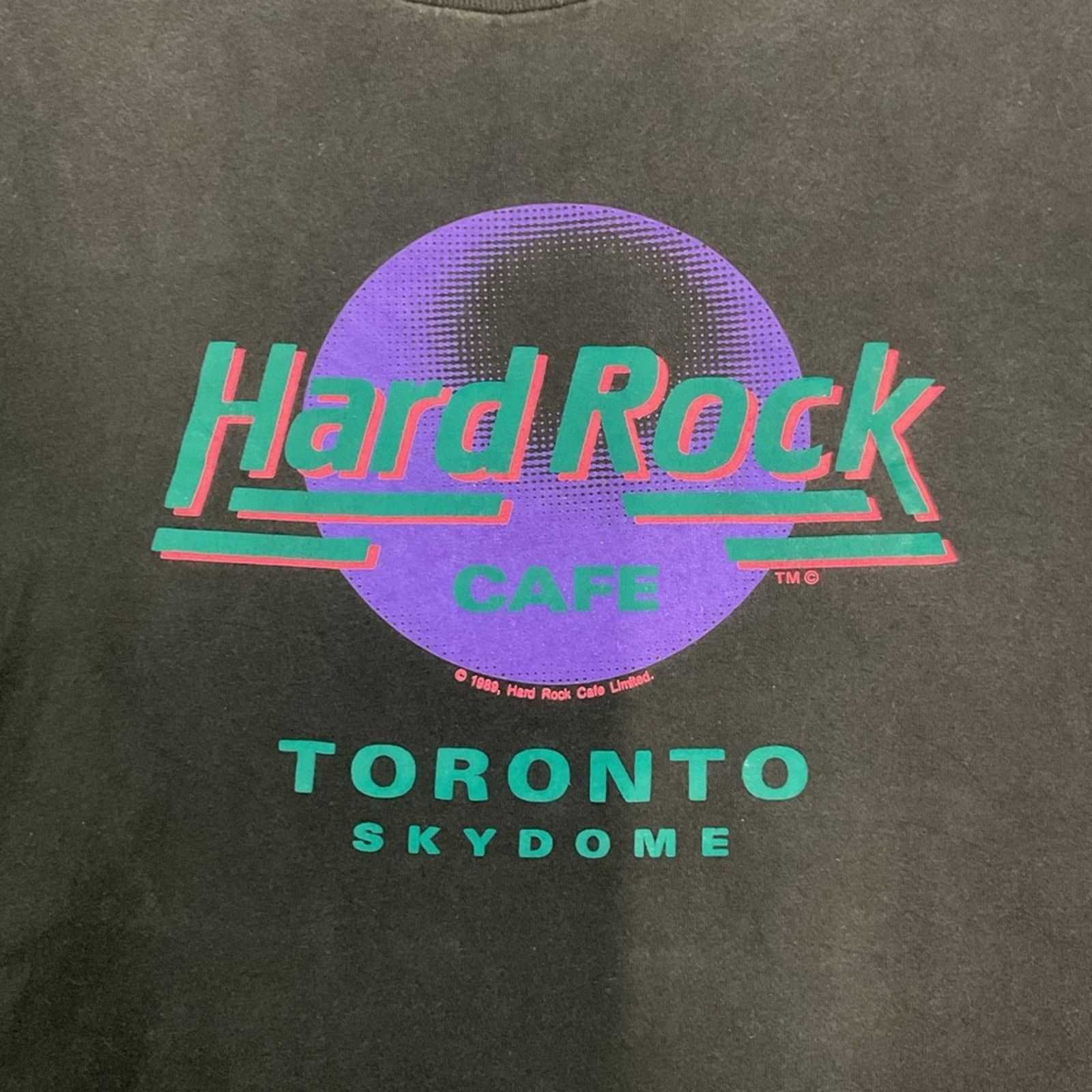 Hard Rock Cafe 1989 Rare vintage Hard Rock Cafe “ Toronto SkyDome” T-Shirt Size US XL / EU 56 / 4 - 6 Thumbnail