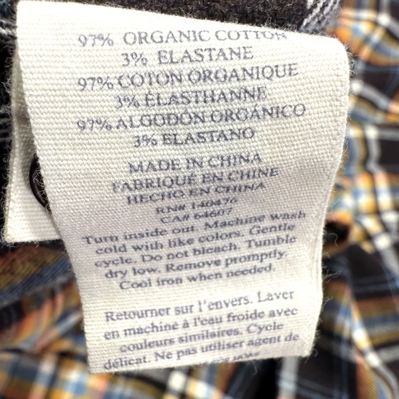 Faherty Faherty Flannel Shirt Mens 2XL Regular Button-Up Collared Plaid Cotton Organic Cotton NWT Multicolor Brushed Size US XXL / EU 58 / 5 - 8 Thumbnail