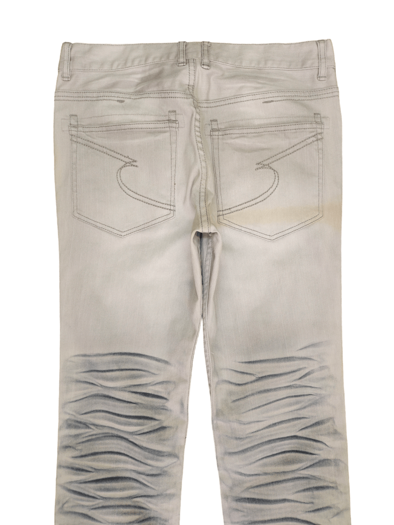 semanticdesign Semantic Design Clawmark Charcoal Design Denim Jeans Size US 31 - 11 Thumbnail