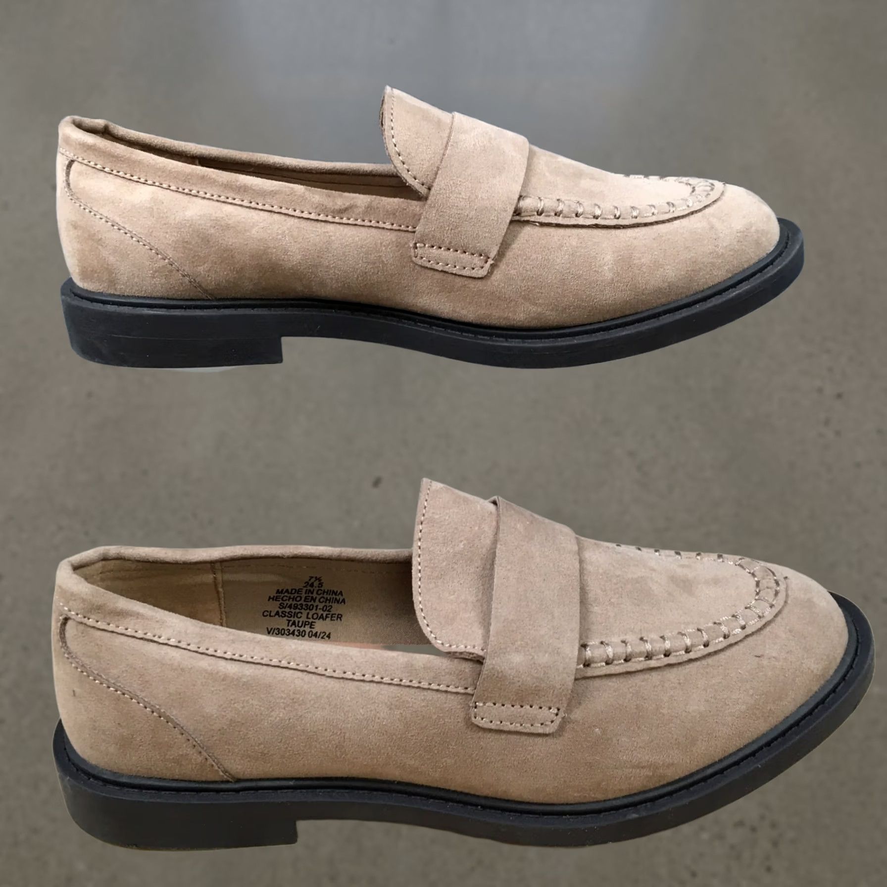 Old Navy Old Navy Shoes Womens 7.5 Classic Loafers Taupe Slip On Casual Comfort Low Top Mens Womens Boys Girls Size M / US 6-8 / IT 42-44 - 1 Thumbnail
