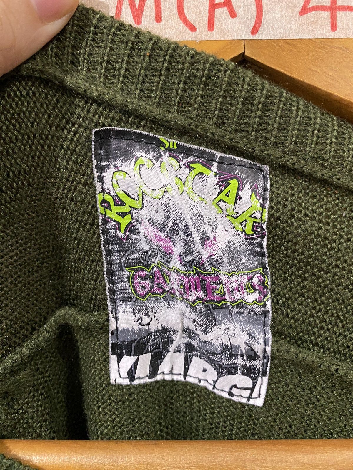 realmad HECTIC AW02 Hectic Rocstar Cross bone UK knit Size US XL / EU 56 / 4 - 10 Thumbnail