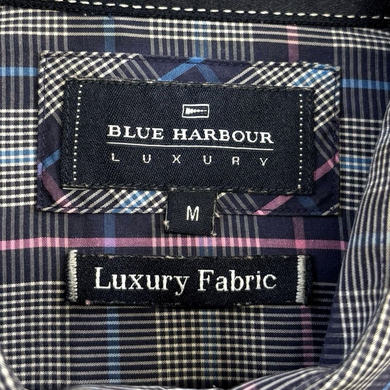 Vintage Blue Harbour Check Shirt M Mens Short Sleeve Summer Casual Smart Vgc Size US M / EU 48-50 / 2 - 5 Thumbnail