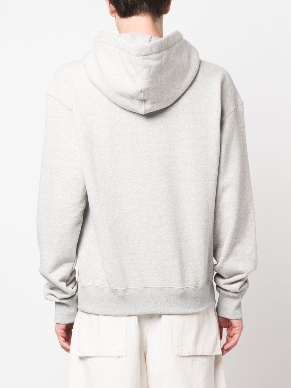 Jil Sander o1s22i1n1024 Logo Print Hoodie in Grey Size US S / EU 44-46 / 1 - 3 Thumbnail
