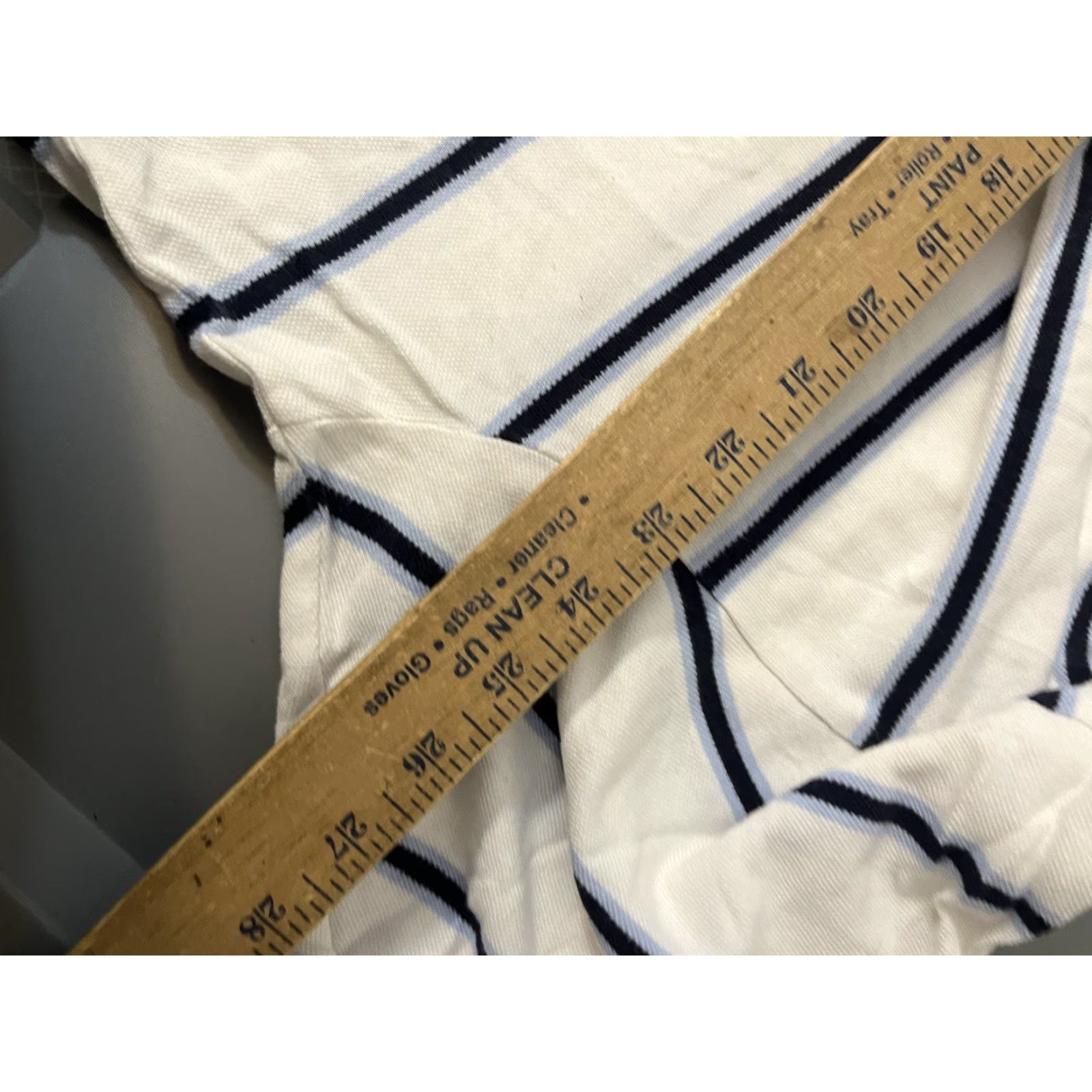 Nautica Nautica Polo Shirt Short Sleeve Mens XXL Blue White Striped Cotton Logo 2XL Regular Classic Golf Boating Shirt Polo Mens Size US XXL / EU 58 / 5 - 5 Thumbnail