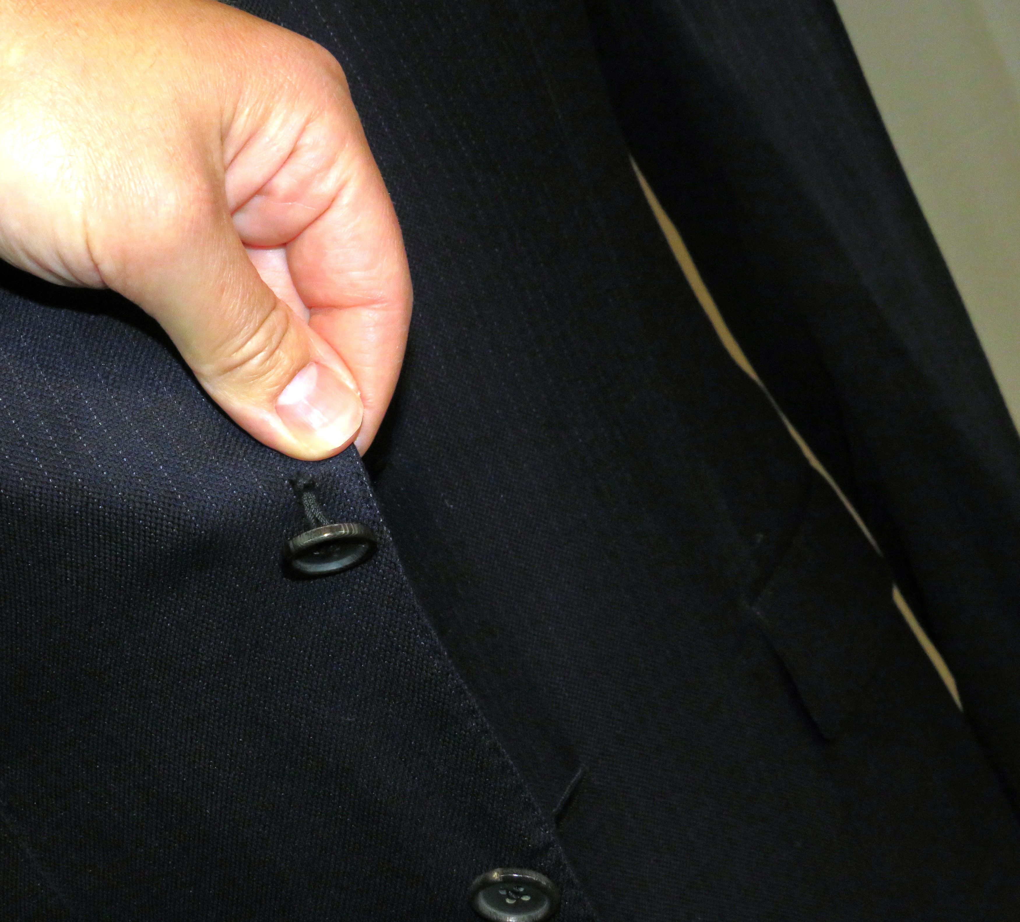 Tom Ford O'Connor Blue Stripe Silk Blend Current Two Button Suit 44L Size 44L - 11 Thumbnail