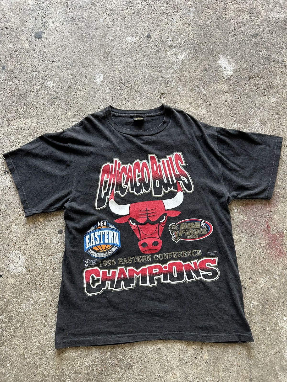 Vintage 1996 Chicago Bulls Double Sided Shirt