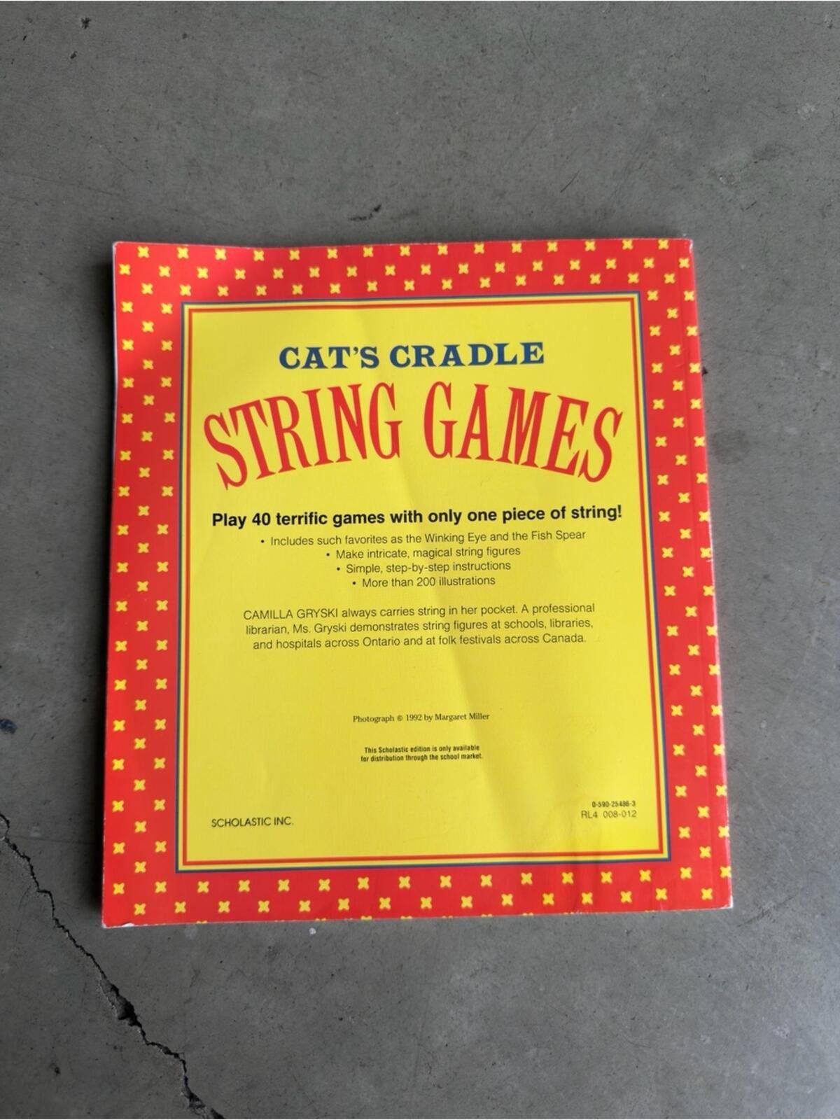Other Cat's Cradle String Games Book / Vintage Size ONE SIZE - 4 Thumbnail