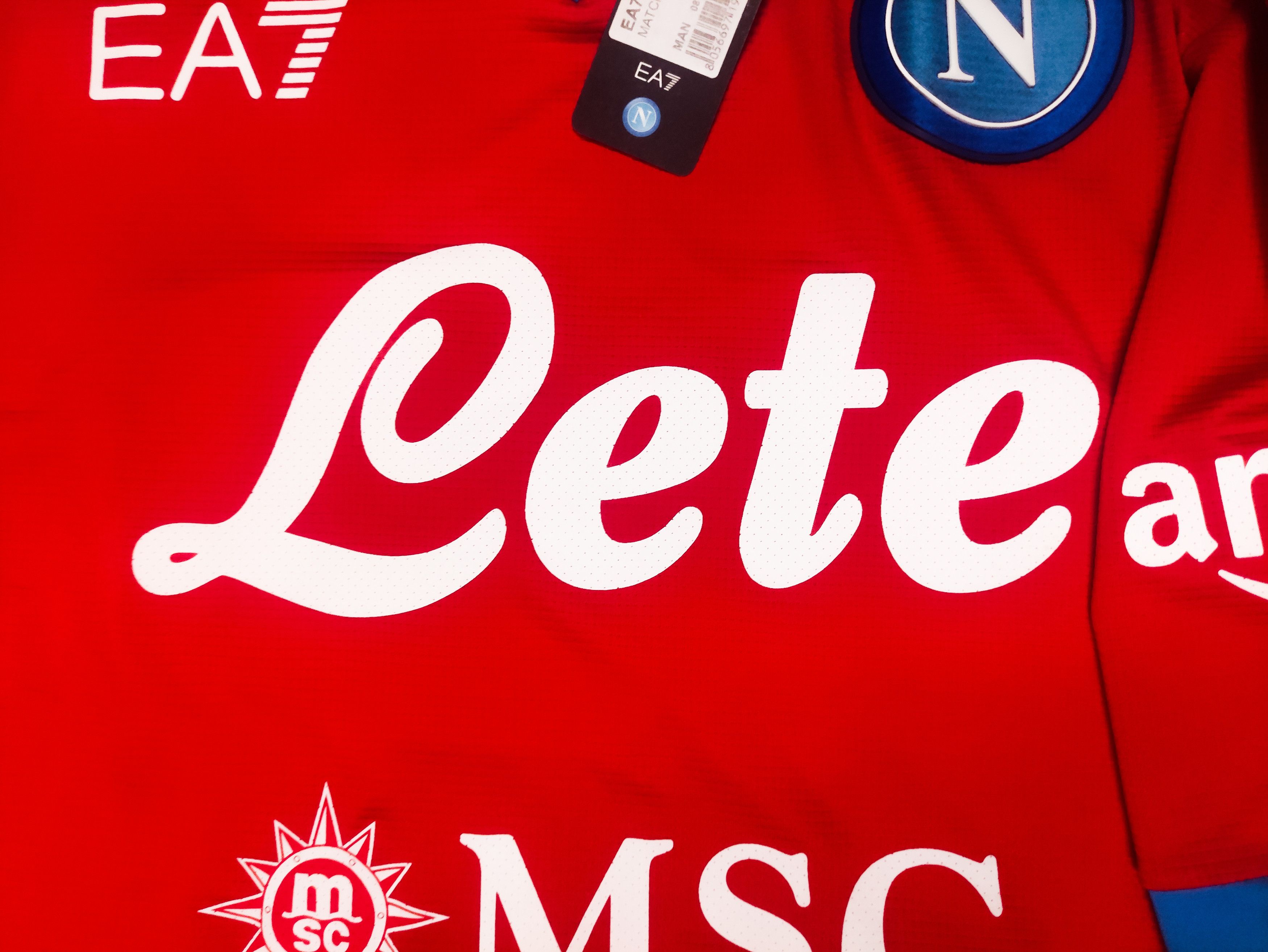 Emporio Armani BNWT Zieliński #20 SSC Napoli 2020 2021 Shirt Signed Size US S / EU 44-46 / 1 - 17 Thumbnail