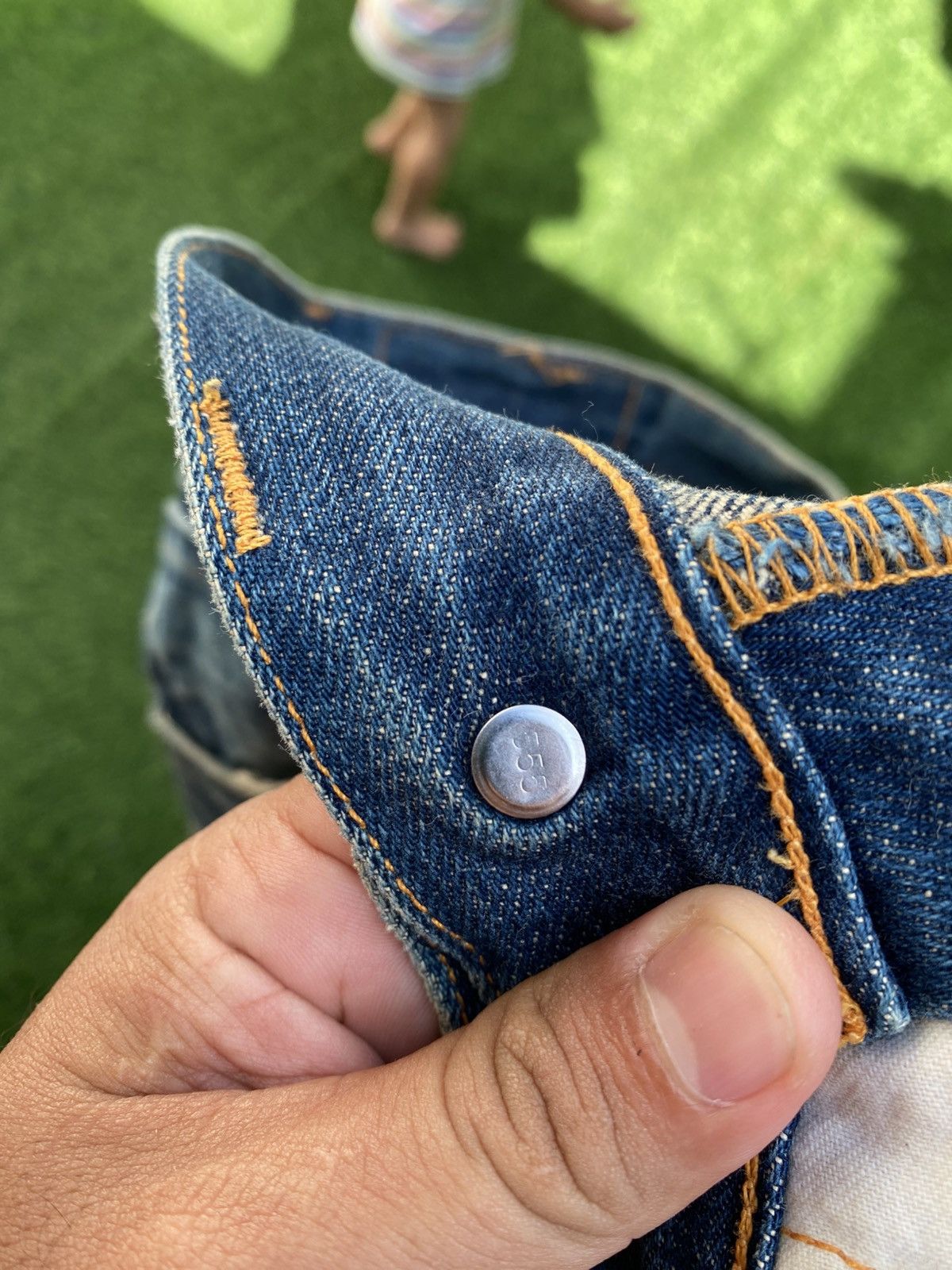 Levi's Vintage Clothing W32x32 Vintage levi's 201 redline buckle back distressed Size US 32 / EU 48 - 9 Thumbnail