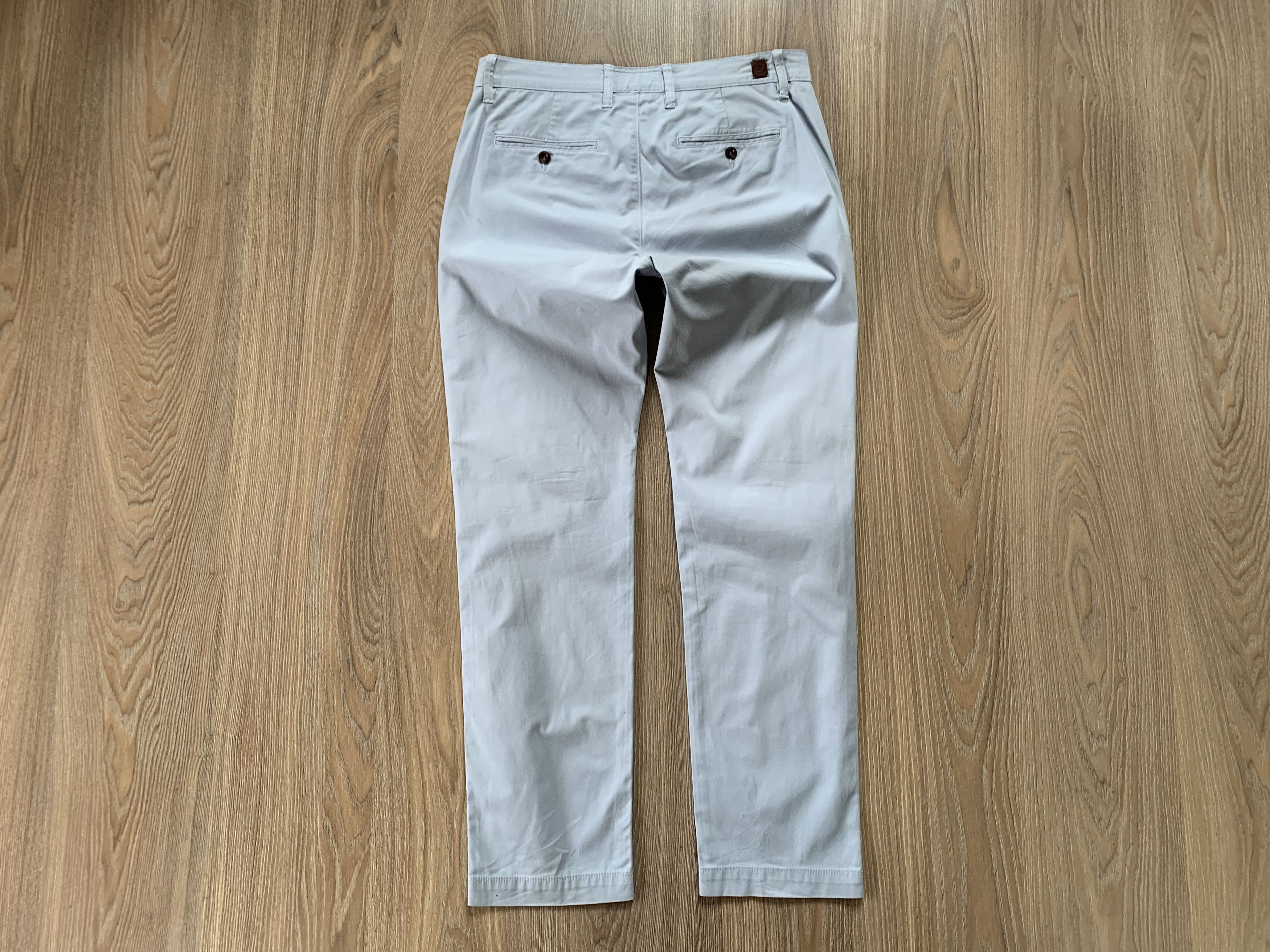 Designer × Pierre Cardin Pierre Cardin Casual Light Blue Cotton Pants Size US 34 / EU 50 - 3 Thumbnail