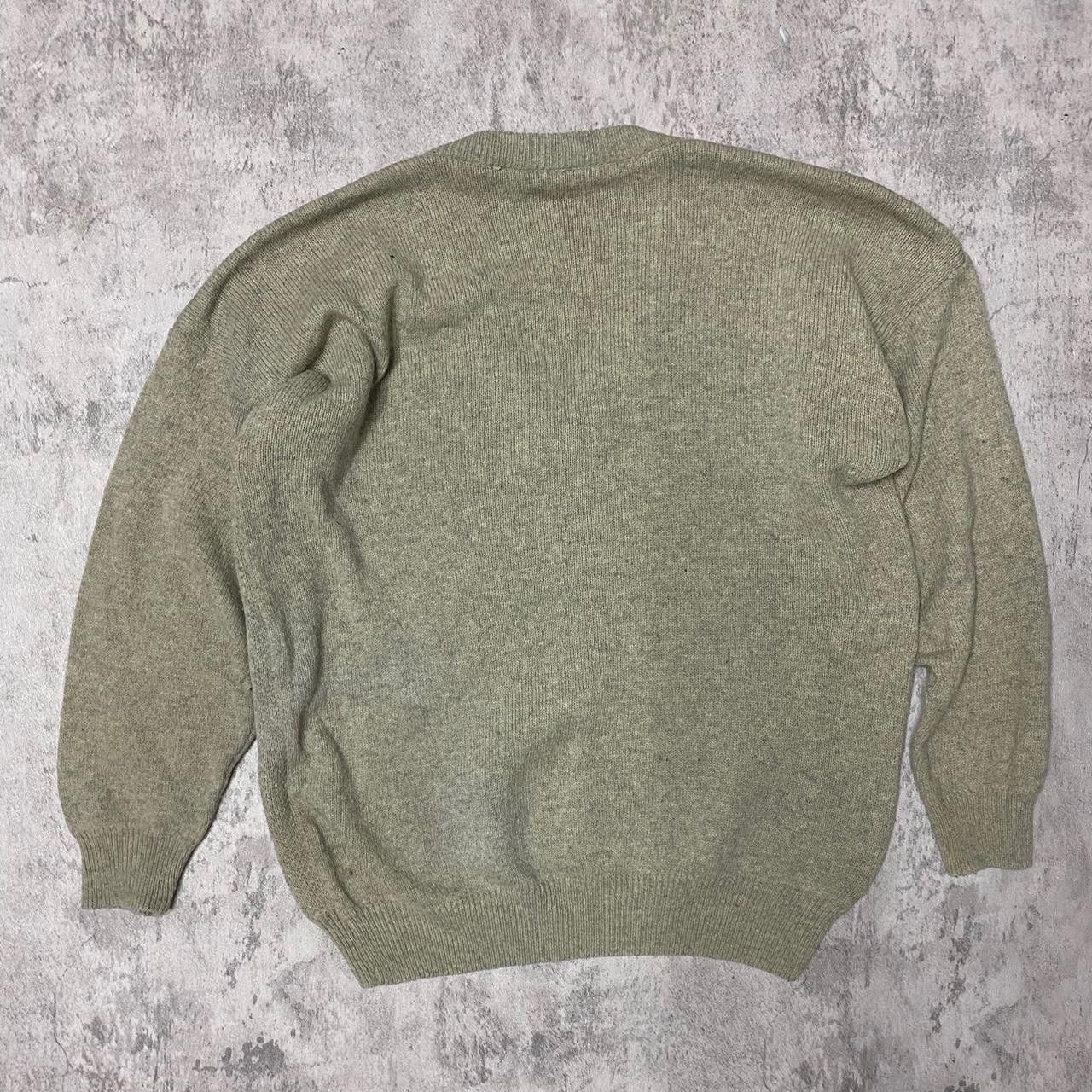 Other Grey and cream vintage 90s argyle sweater knitwear Size US XL / EU 56 / 4 - 5 Thumbnail