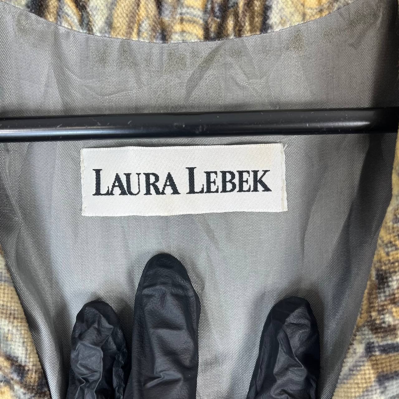 Other Laura Lebek Women’s Vintage Blazer Jacket Abstract Size 42 Size L / US 10 / IT 46 - 3 Thumbnail