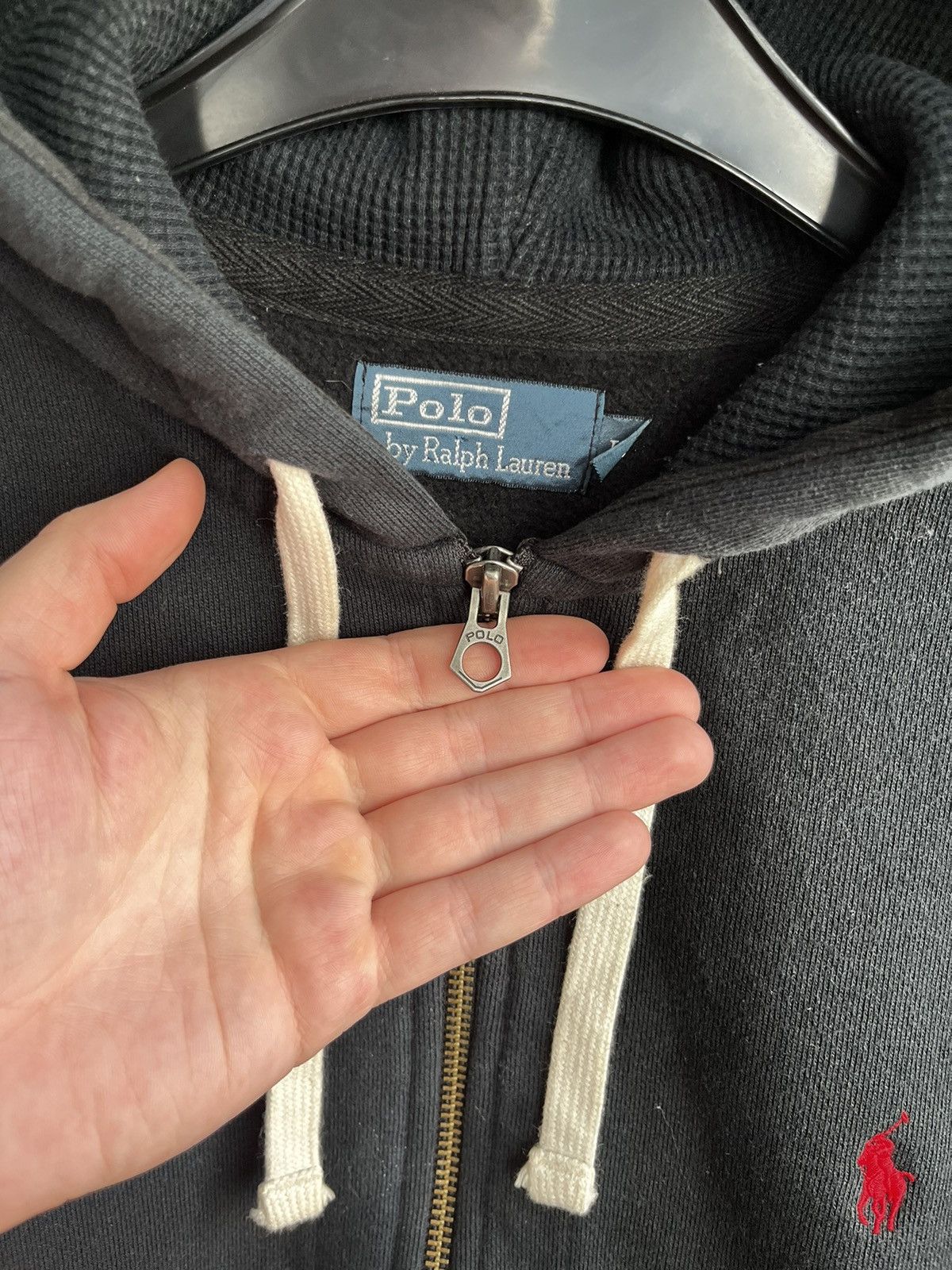 Polo Ralph Lauren × Ralph Lauren × Vintage Polo Ralph Lauren zip hoodie vintage size L Size US L / EU 52-54 / 3 - 10 Thumbnail