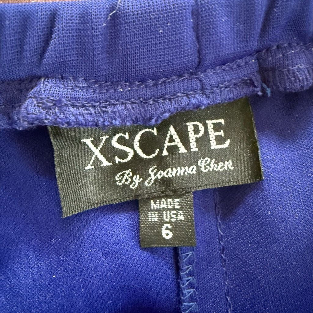 Other Xscape Royal Blue Formal Straight Maxi Skirt Stretchy 6 Size 28" / US 6 / IT 42 - 5 Thumbnail