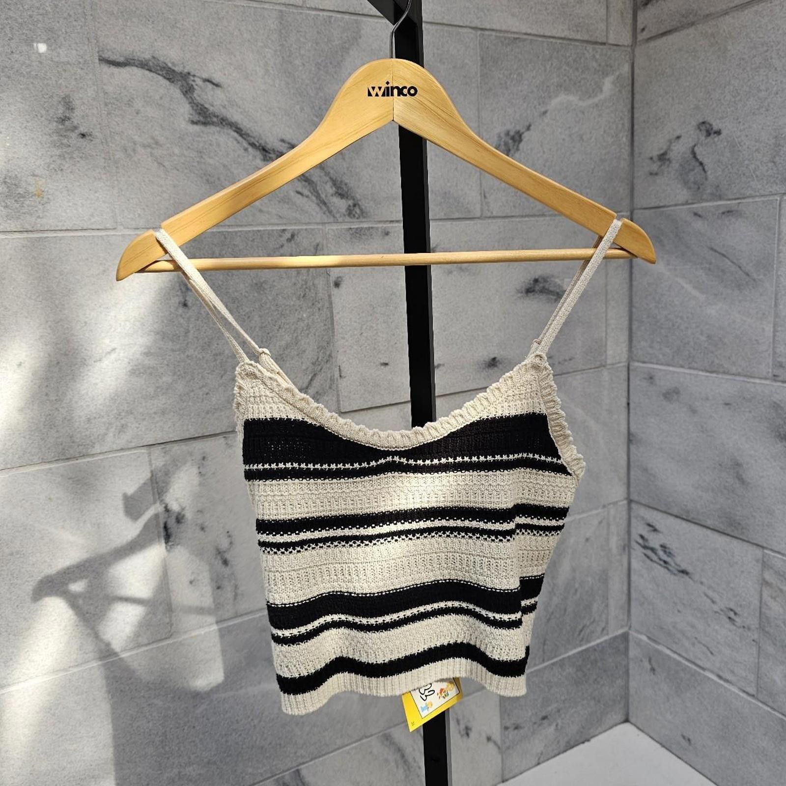 Hickey Freeman Freshman Women's Black and Cream Knit Top Size S / US 4 / IT 40 - 1 Thumbnail