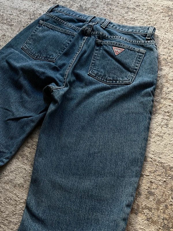 Guess Guess Jeans Made in USA Sz W 29 Baggy Vintage 90s Size 29" - 8 Thumbnail