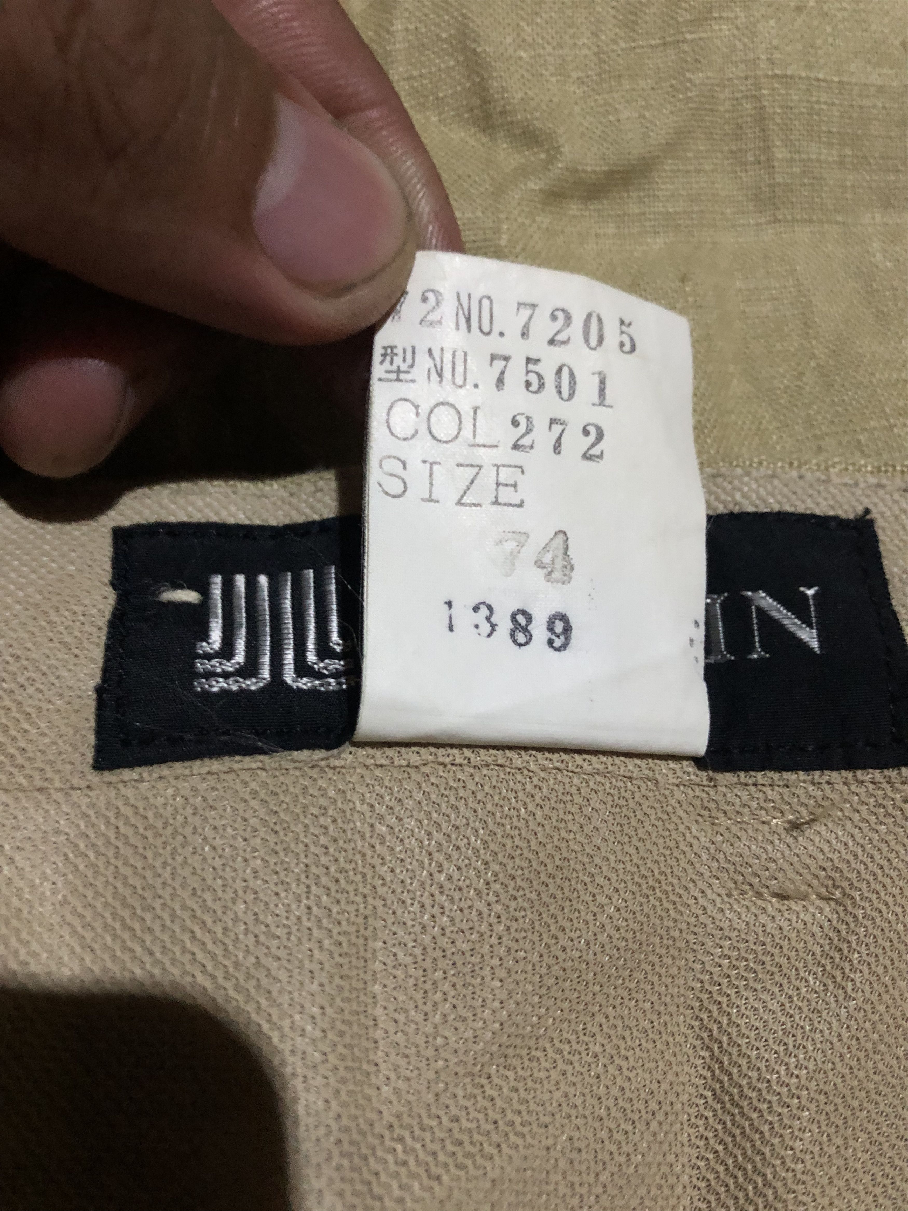 Lanvin Vintage 80's Lanvin Paris 100% Linen Trousers Size 28" / US 6 / IT 42 - 4 Thumbnail