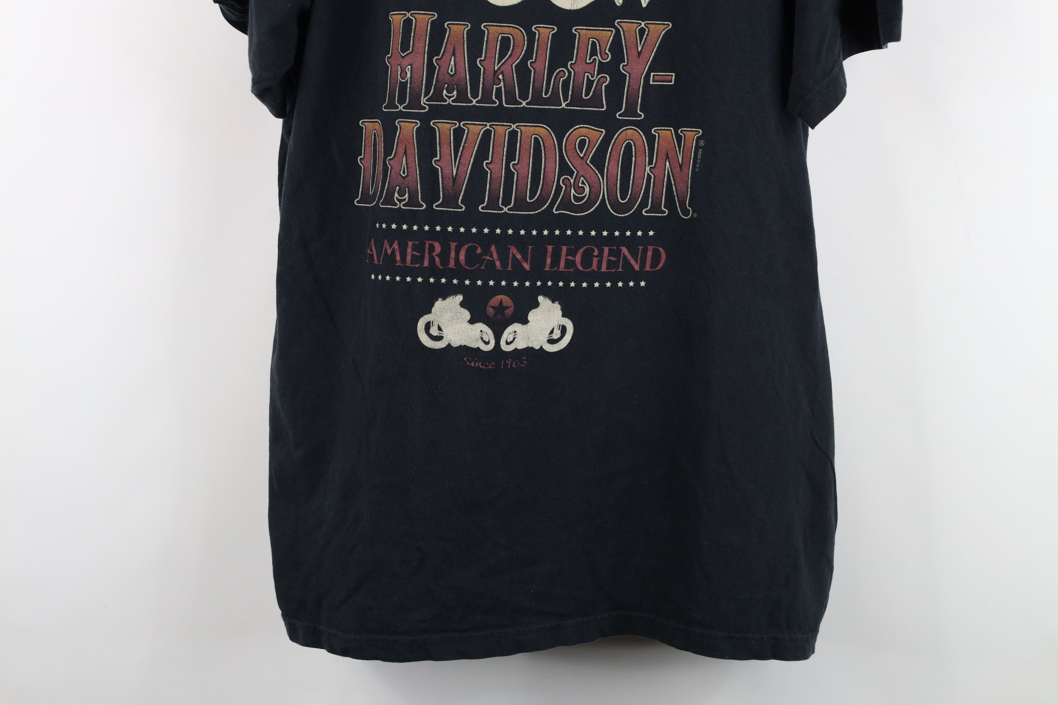 Harley Davidson Vintage Y2K Harley Davidson Spell Out Big Logo T-Shirt Black Size US XXL / EU 58 / 5 - 3 Thumbnail