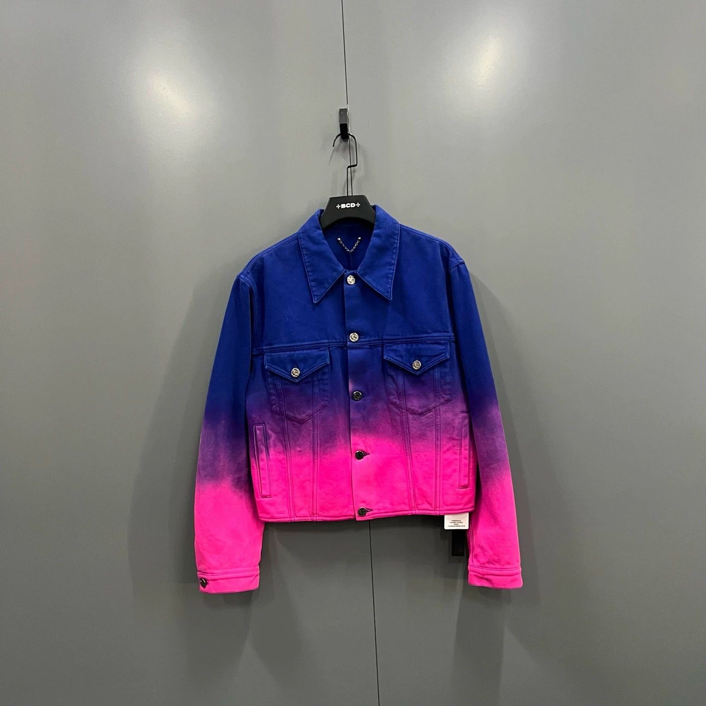 Louis Vuitton Louis Vuitton gradient denim jacket Size S / US 4 / IT 40 - 1 Thumbnail