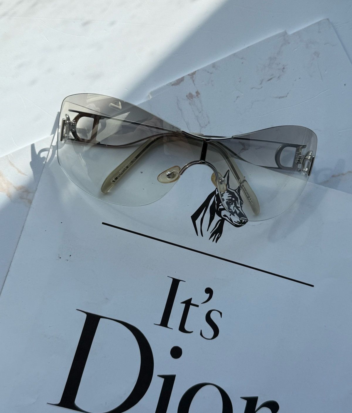 Dior Dior Galliano vintage sunglasses Diorella Size ONE SIZE - 8 Thumbnail