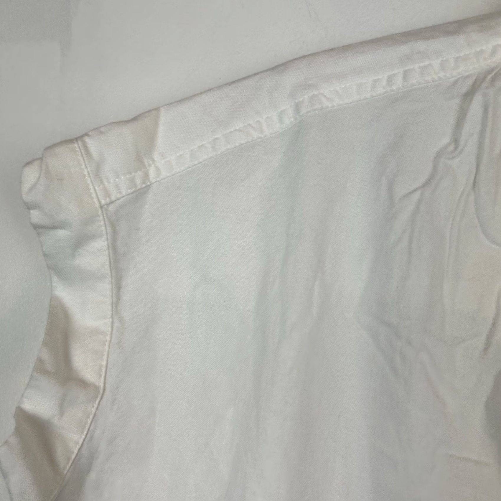 Madewell Madewell Top Womens XXS White Short Sleeve Button Up Oversized Casual Camp Size XXS / US 00 / IT 34 - 4 Thumbnail