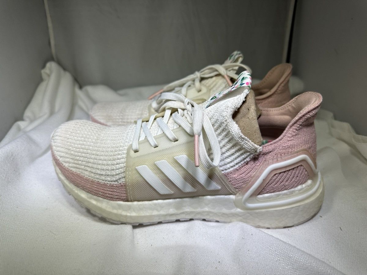 Adidas Adidas Women's 6.5 Ultrabost 19 White Pink Spirit Size US 6.5 / IT 36.5 - 1 Thumbnail