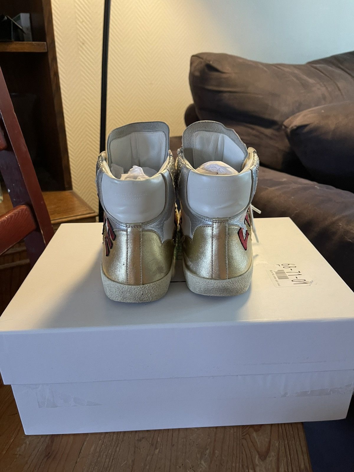 Saint Laurent Paris Saint laurent paris love sneaker Size US 6 / IT 36 - 7 Thumbnail
